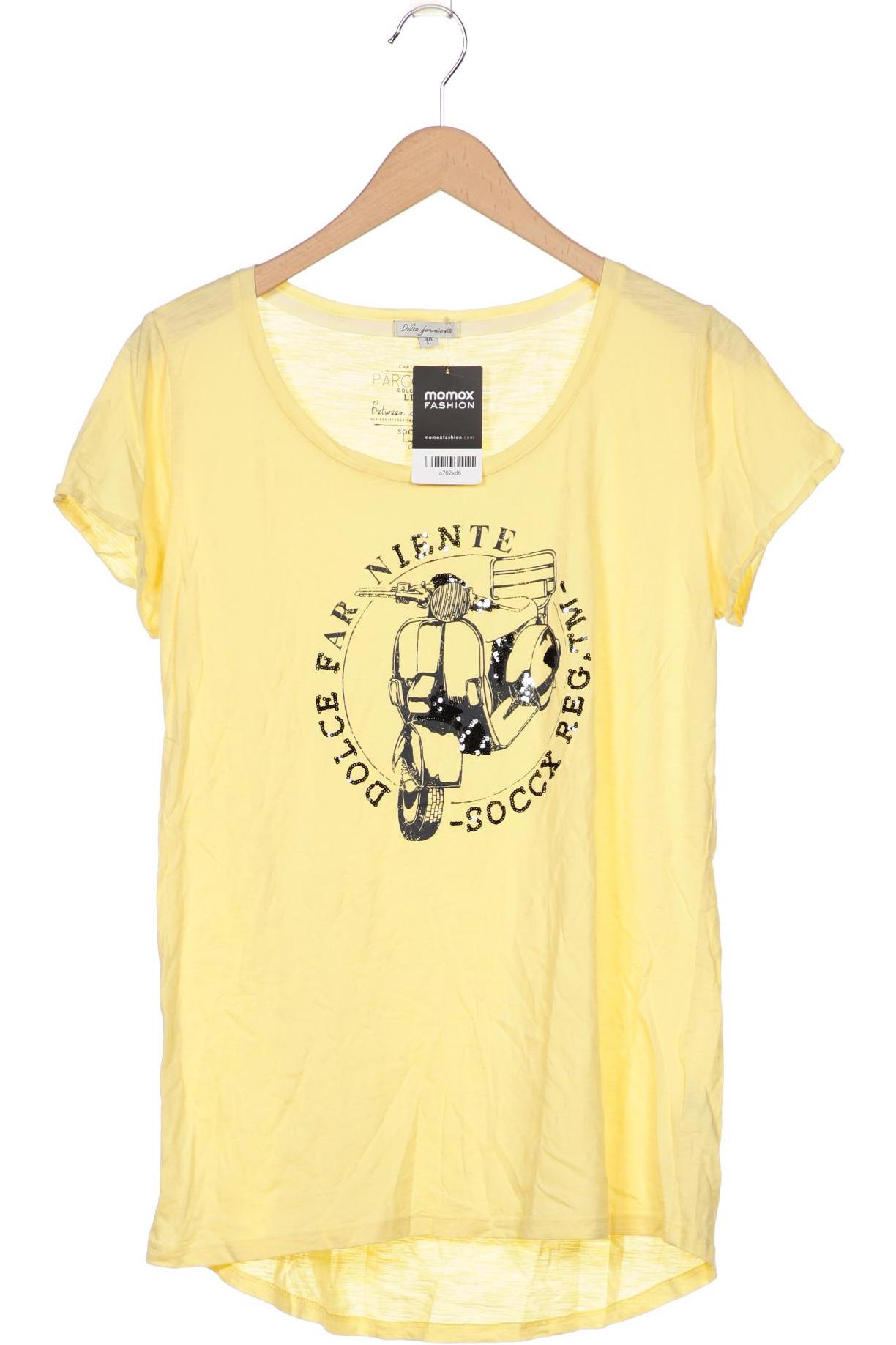 

SOCCX Damen T-Shirt, gelb
