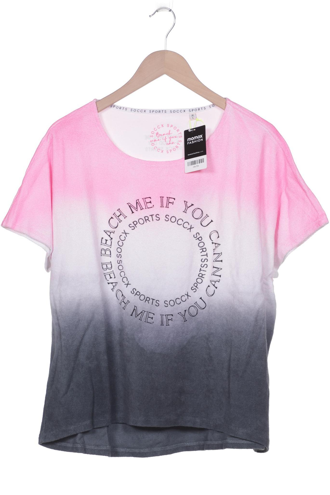 

Soccx Damen T-Shirt, mehrfarbig, Gr. 38