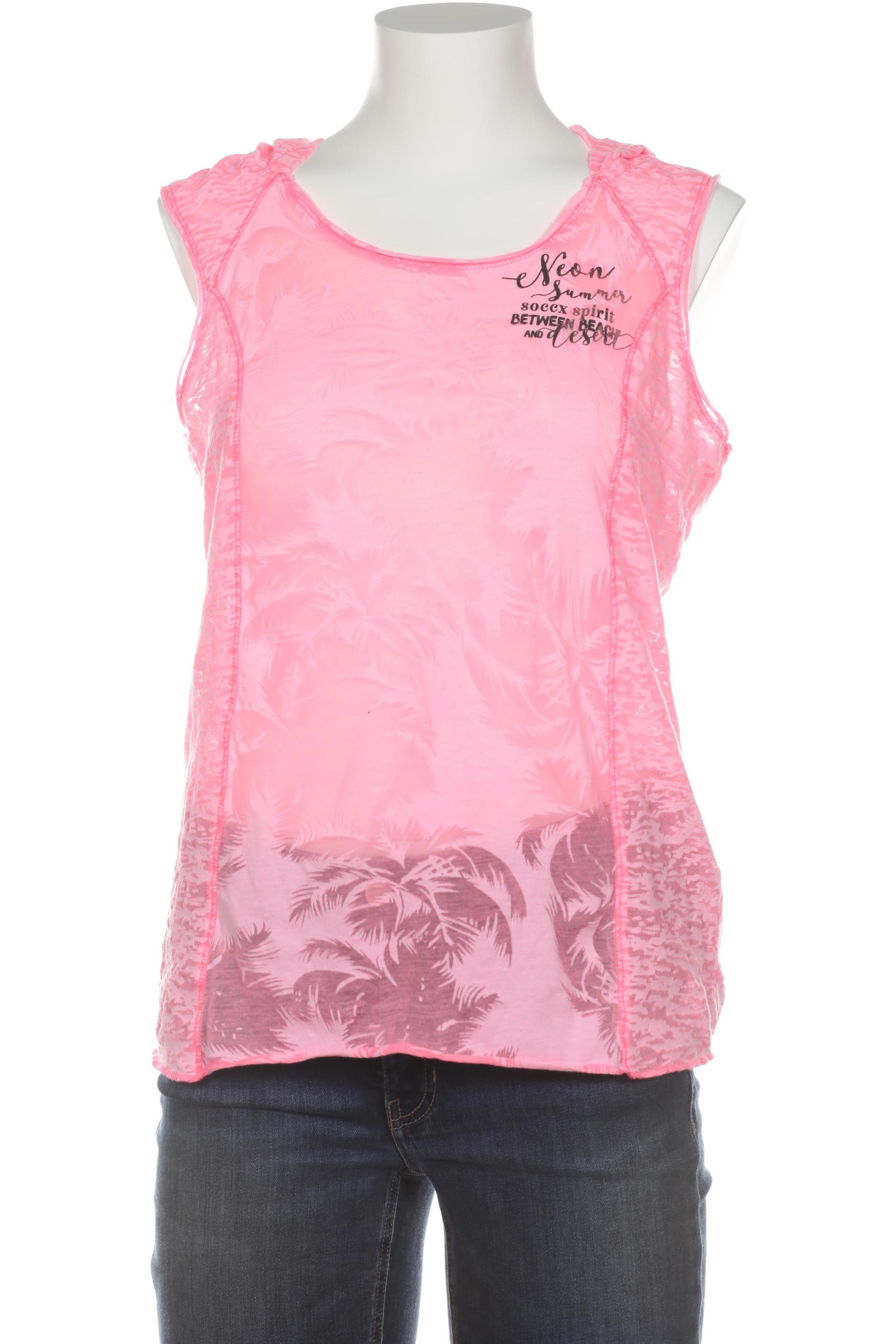 

Soccx Damen T-Shirt, pink, Gr.