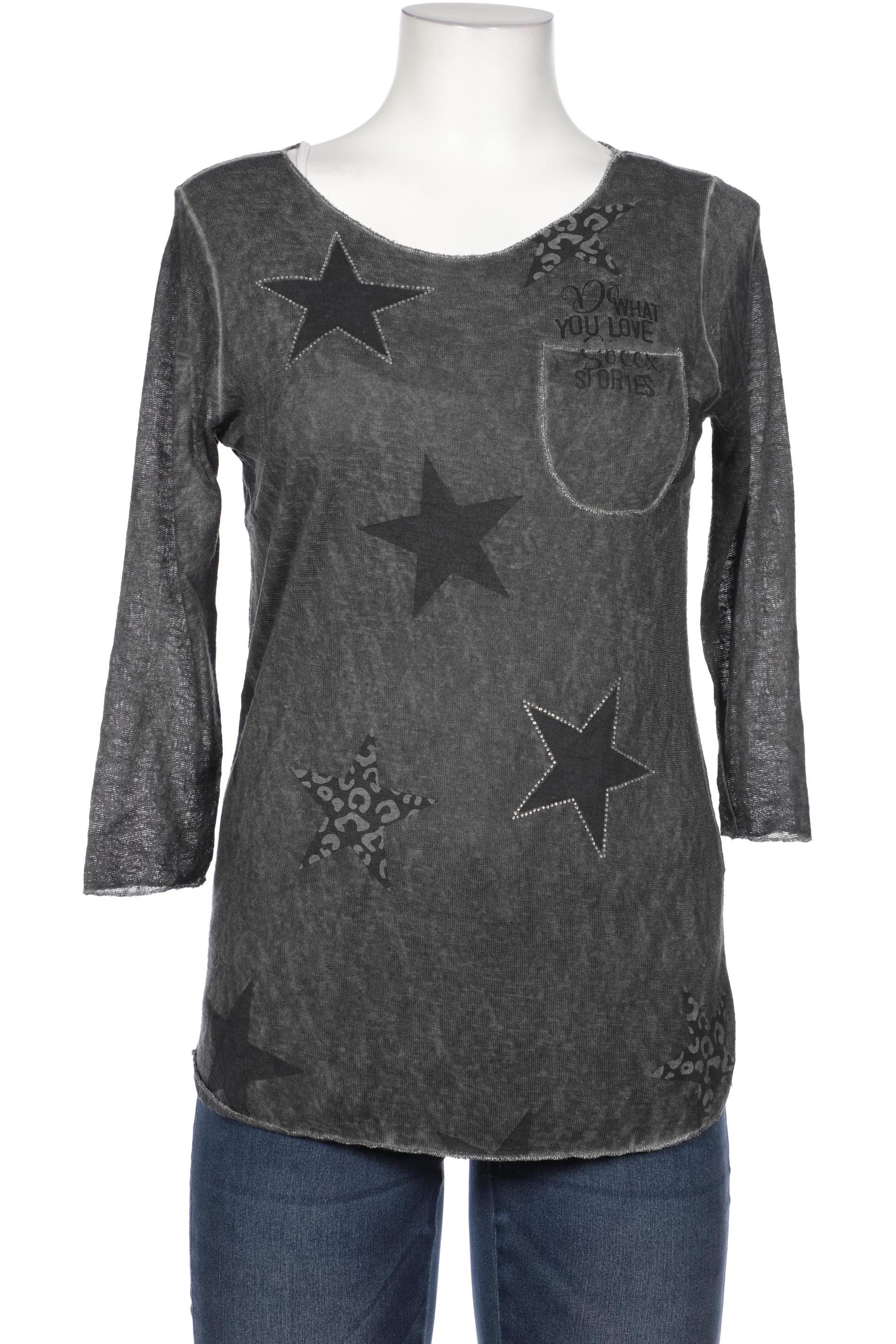 

Soccx Damen T-Shirt, grau, Gr. 38