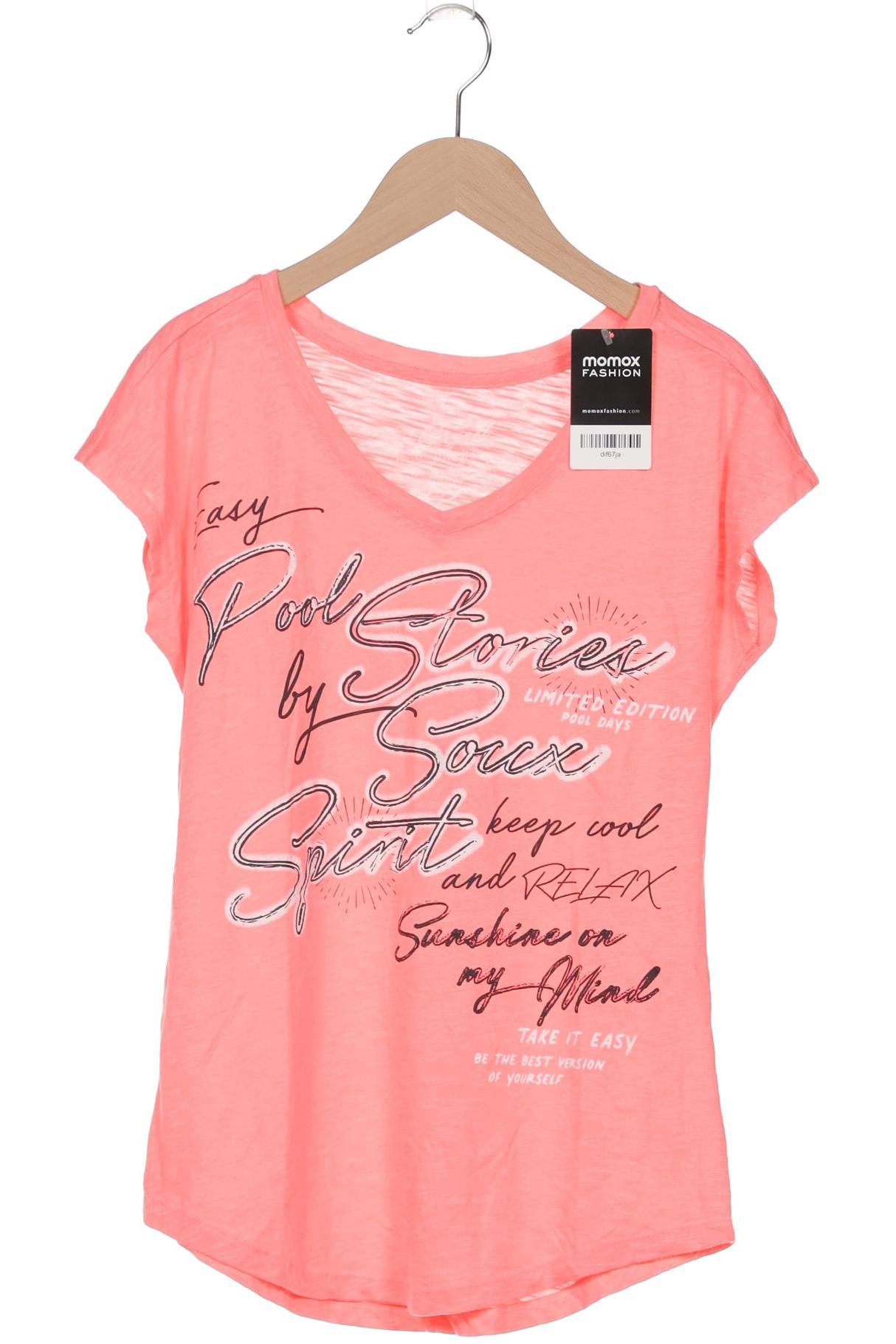 

Soccx Damen T-Shirt, pink, Gr. 36