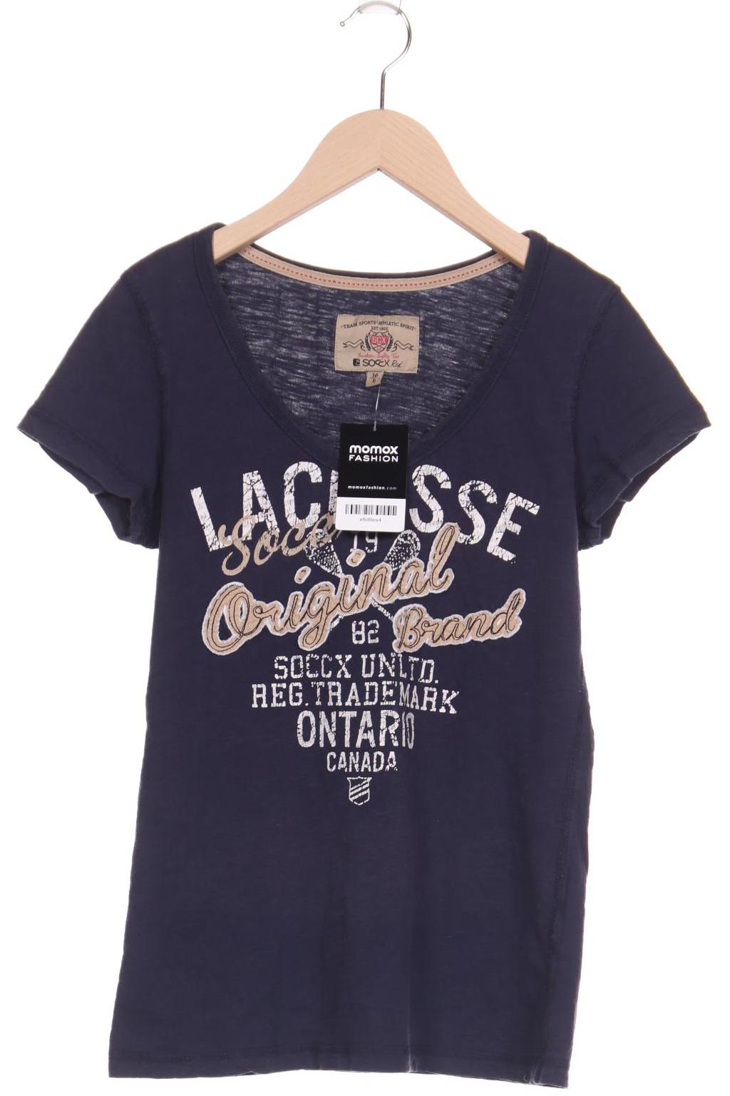 

Soccx Damen T-Shirt, marineblau, Gr. 36