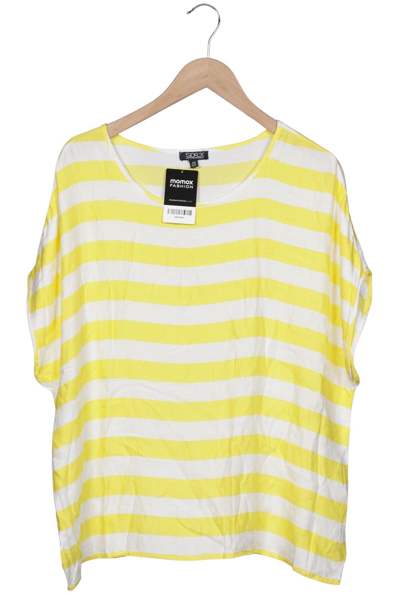 

Soccx Damen T-Shirt, gelb, Gr. 44