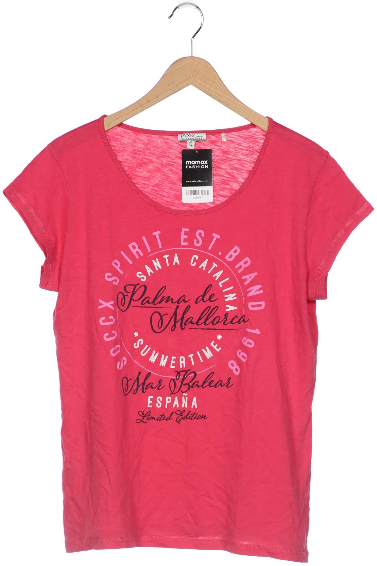 

SOCCX Damen T-Shirt, pink