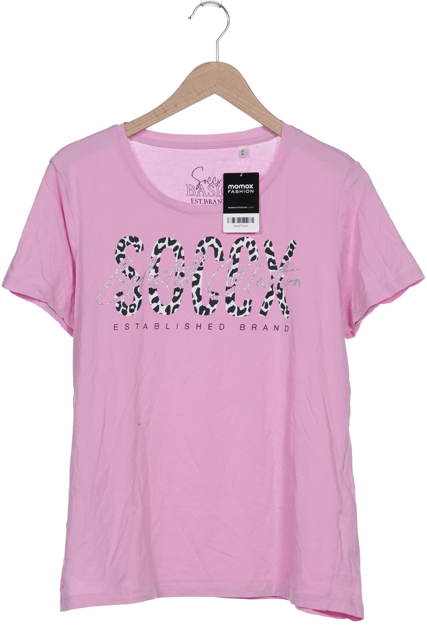 

SOCCX Damen T-Shirt, pink