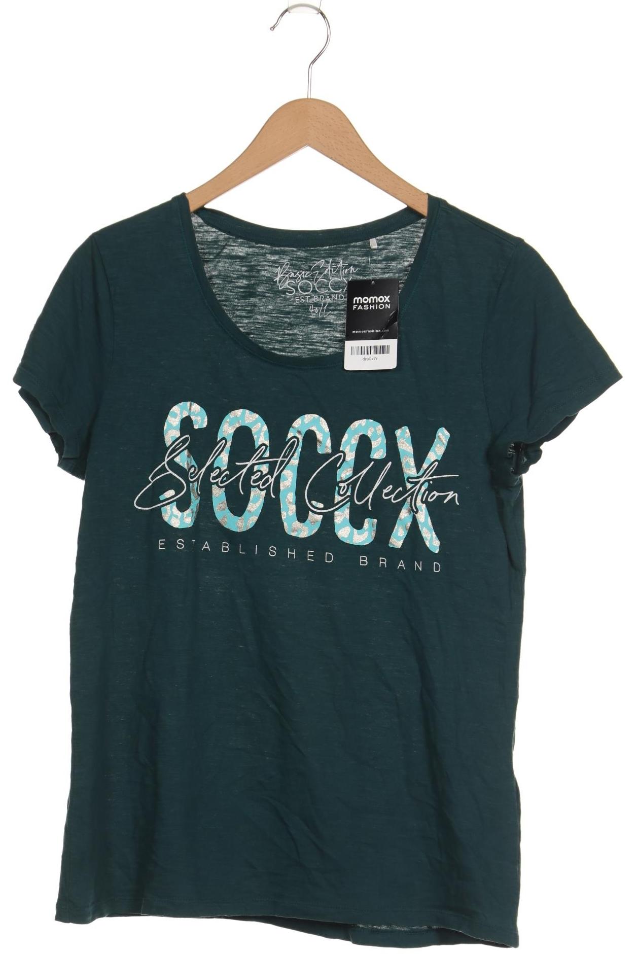 

Soccx Damen T-Shirt, türkis, Gr. 40