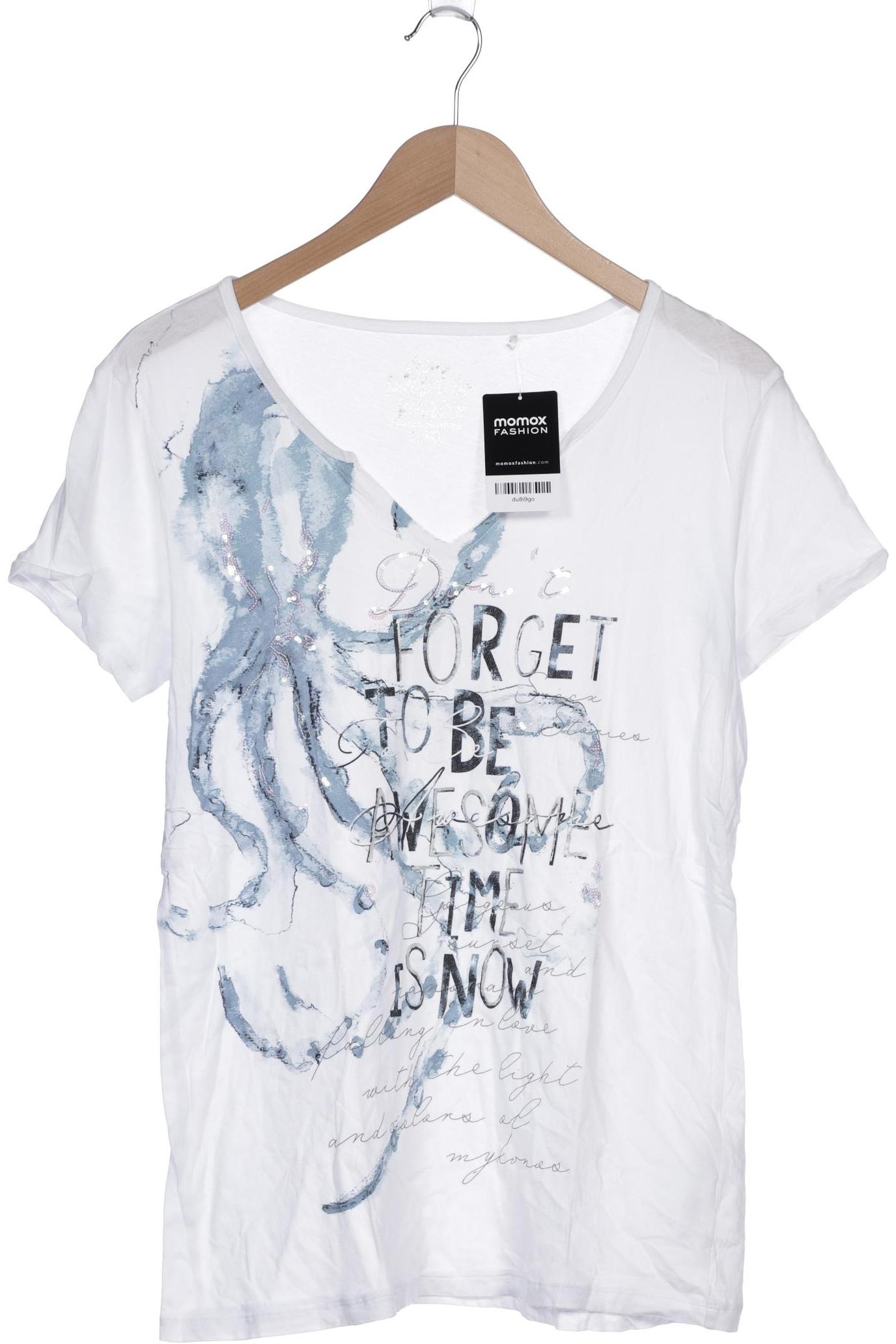 

SOCCX Damen T-Shirt, weiß