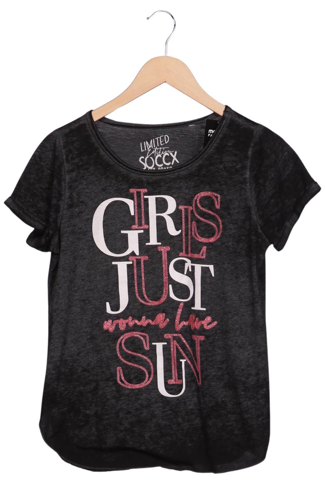 

Soccx Damen T-Shirt, grau, Gr. 42