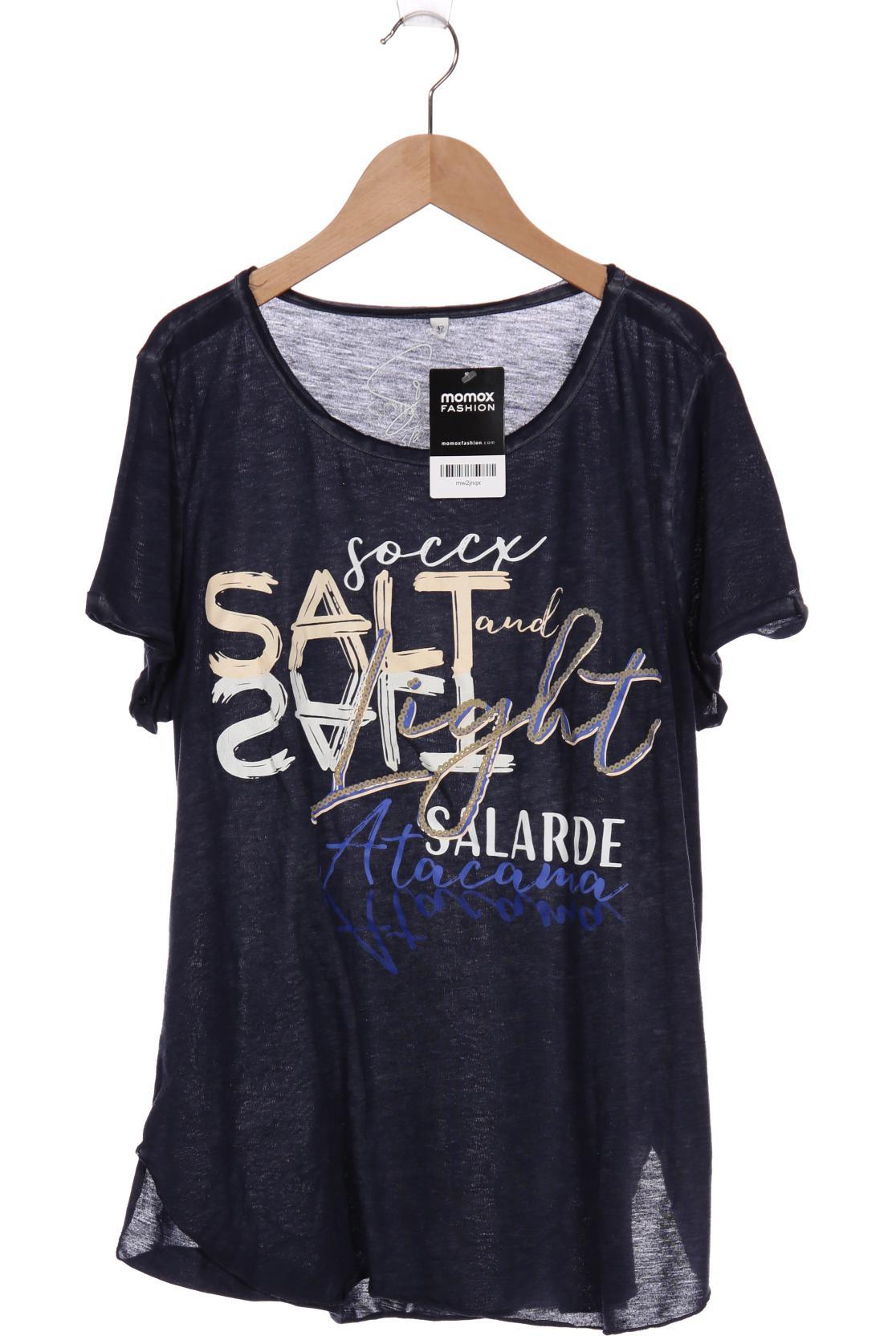 

Soccx Damen T-Shirt, marineblau, Gr. 42