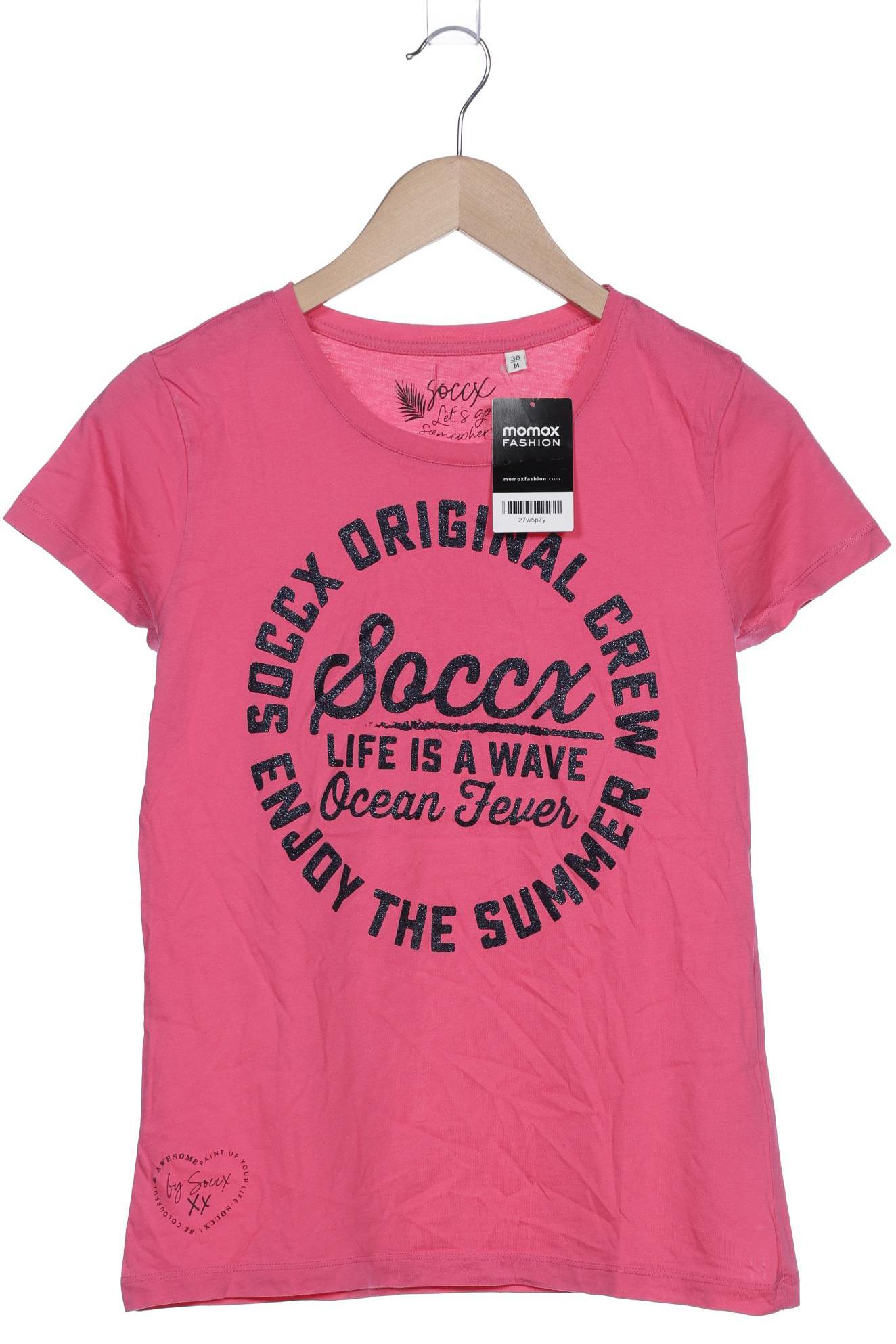 

Soccx Damen T-Shirt, pink, Gr. 38