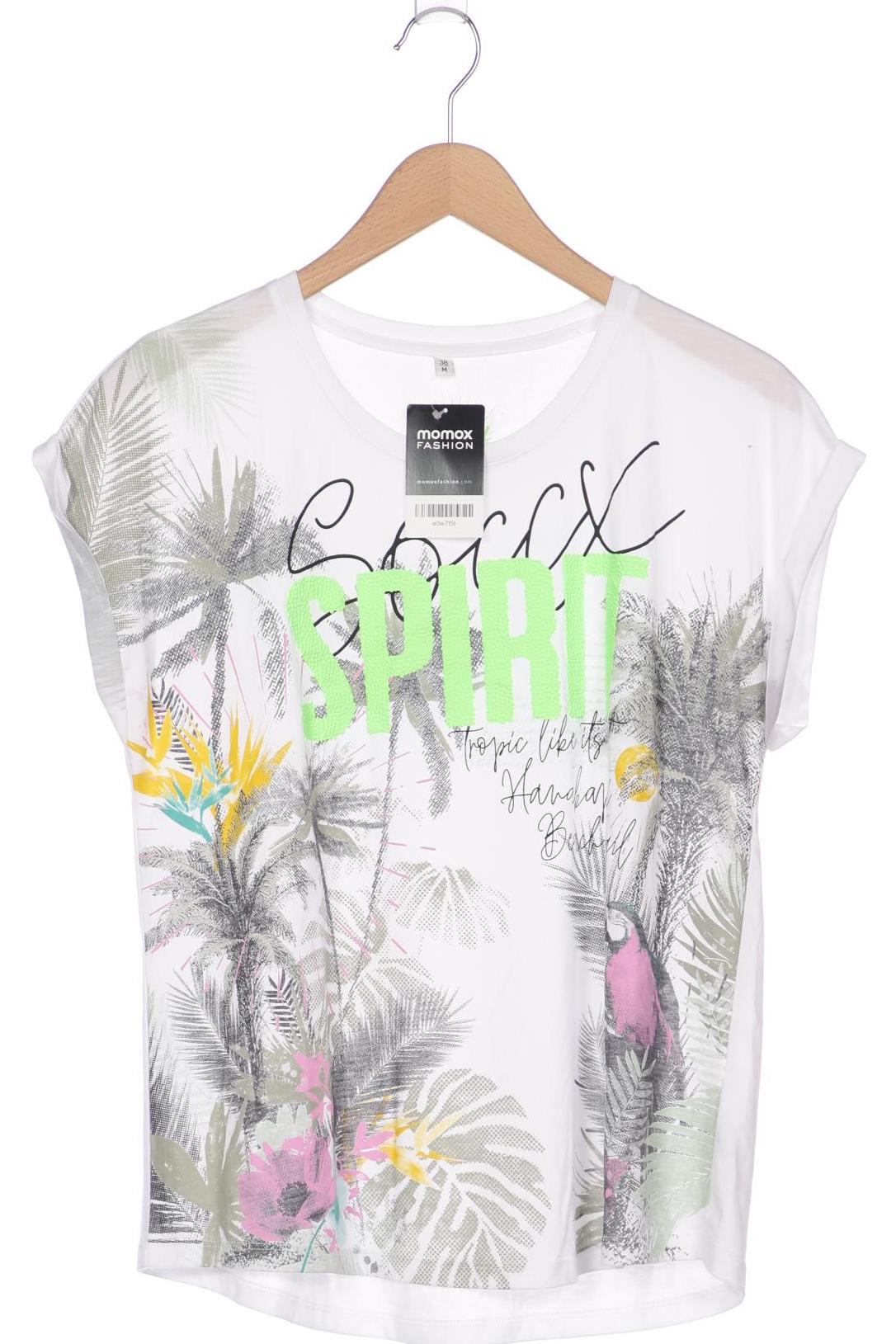 

Soccx Damen T-Shirt, weiß, Gr. 38