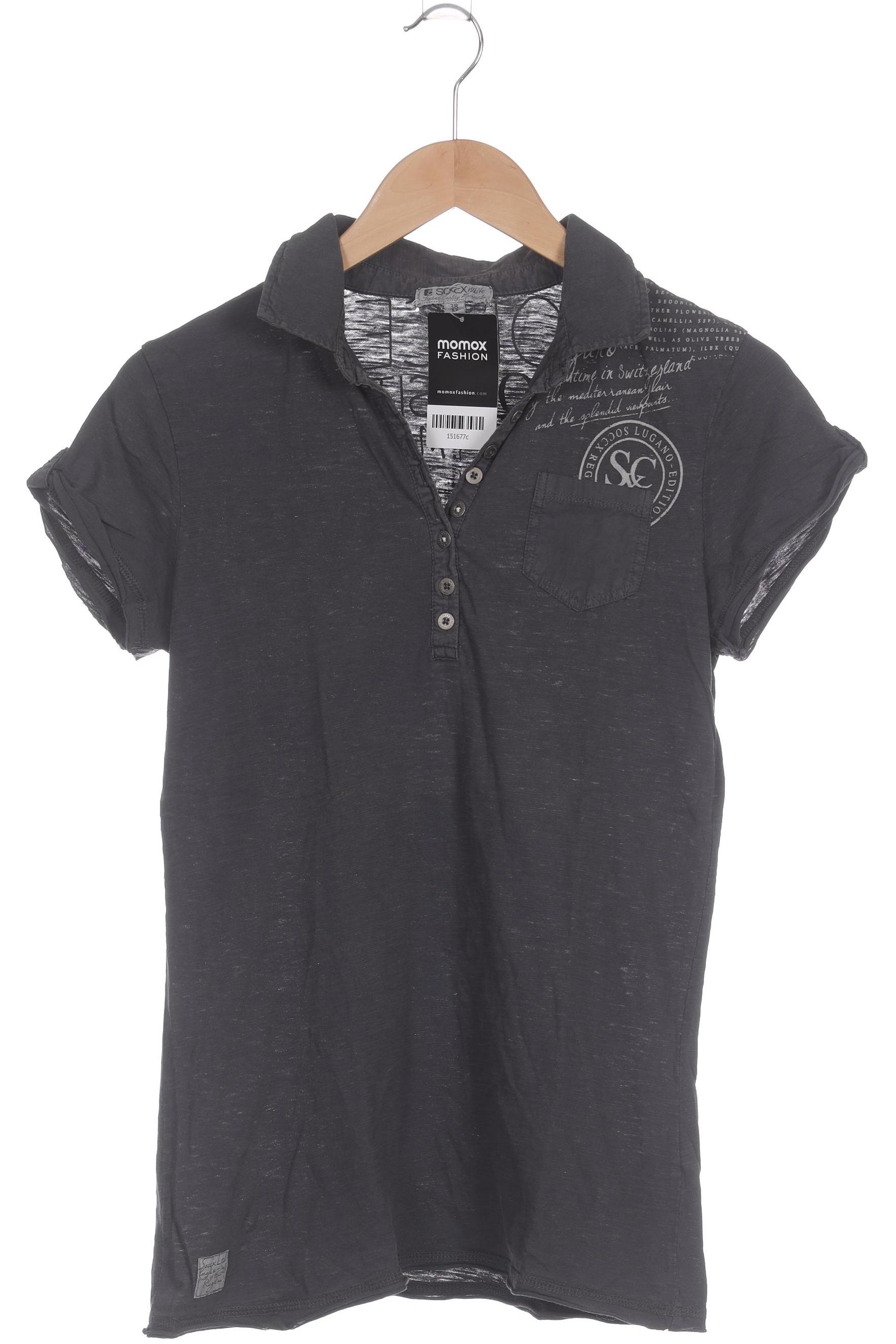 

Soccx Damen T-Shirt, grau, Gr.