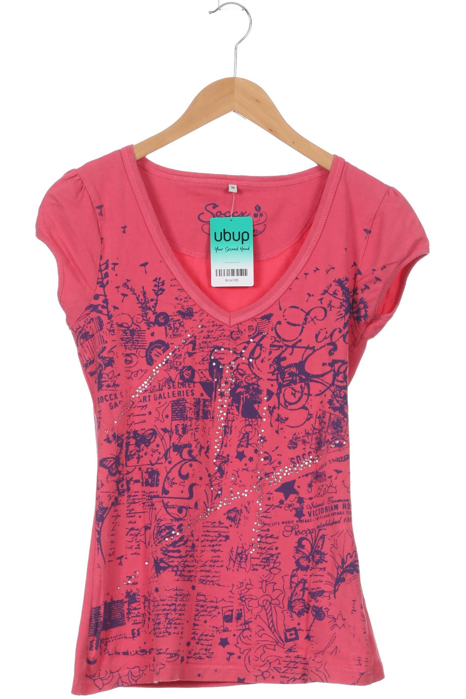 

Soccx Damen T-Shirt, pink, Gr. 38