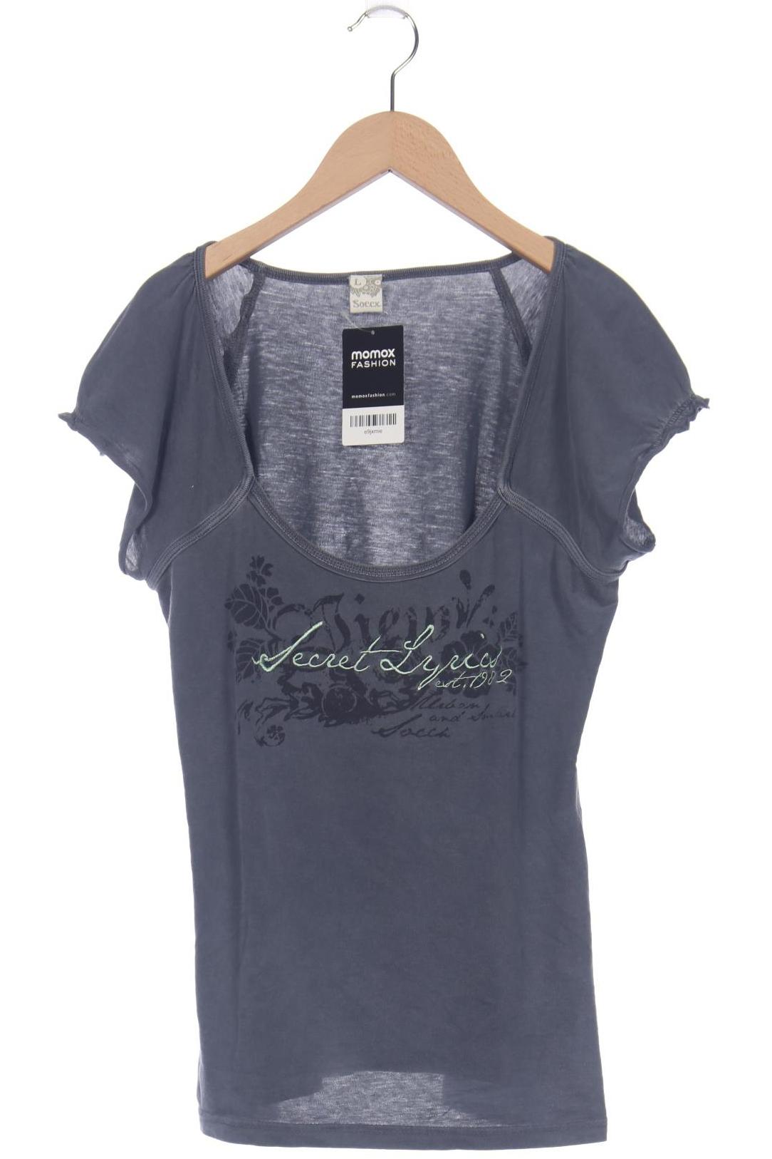 

Soccx Damen T-Shirt, grau, Gr. 42