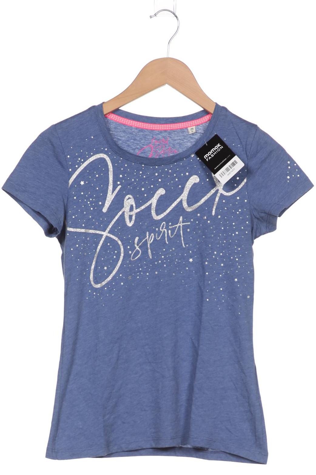 

Soccx Damen T-Shirt, blau, Gr. 36