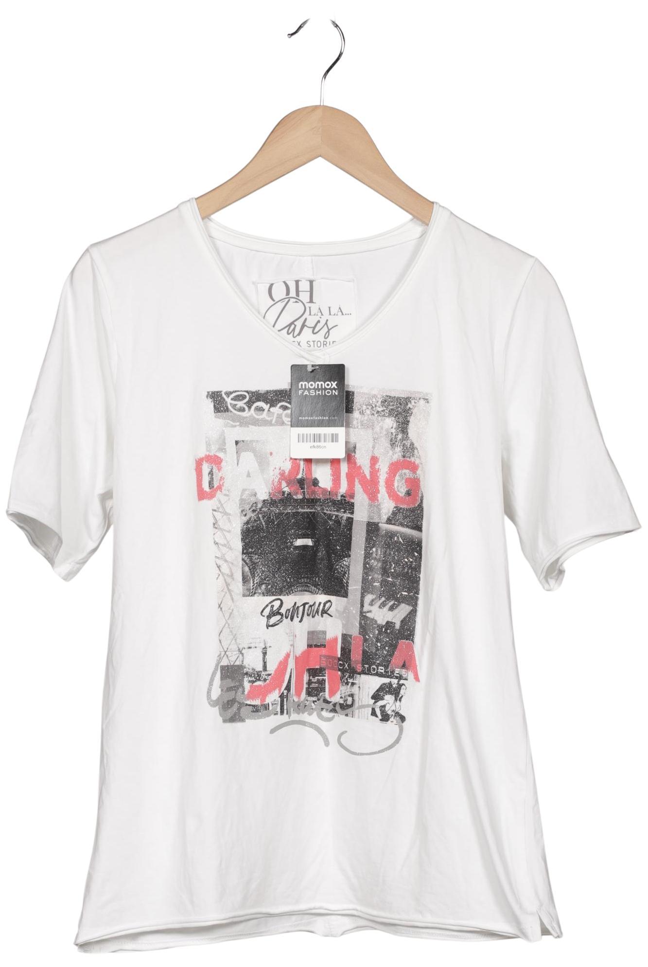 

Soccx Damen T-Shirt, weiß, Gr. 40