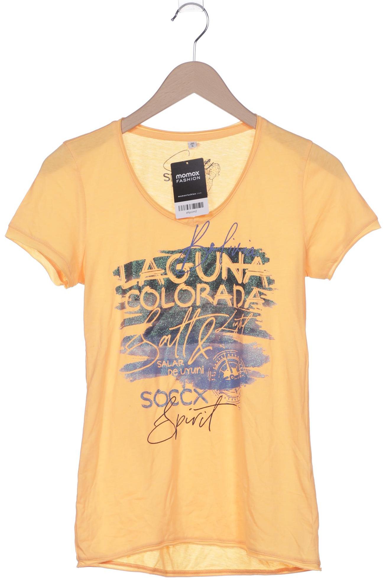 

Soccx Damen T-Shirt, orange, Gr. 36