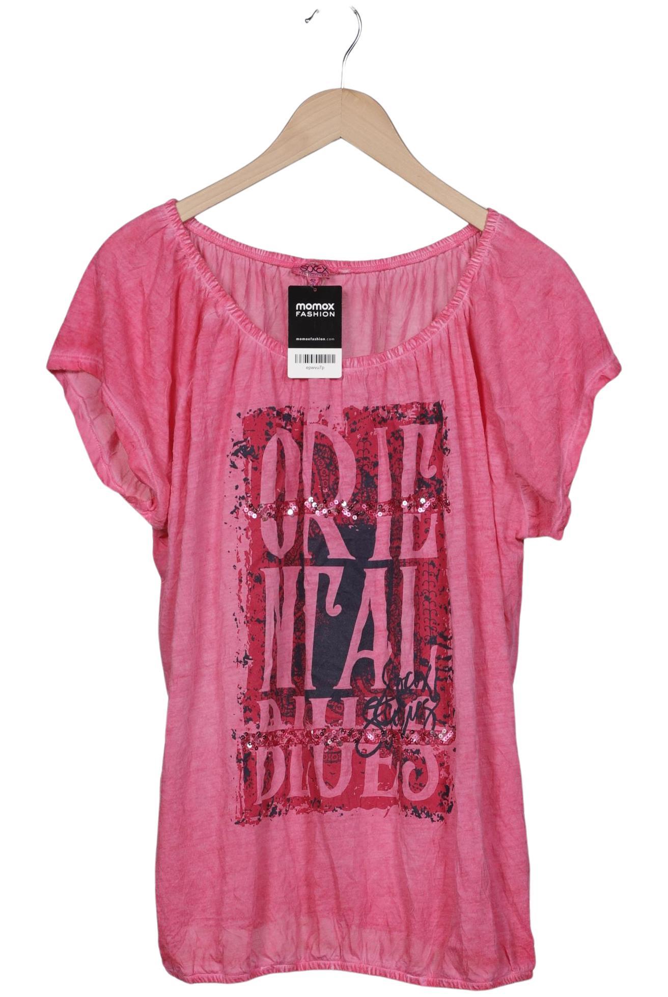 

Soccx Damen T-Shirt, pink, Gr. 42