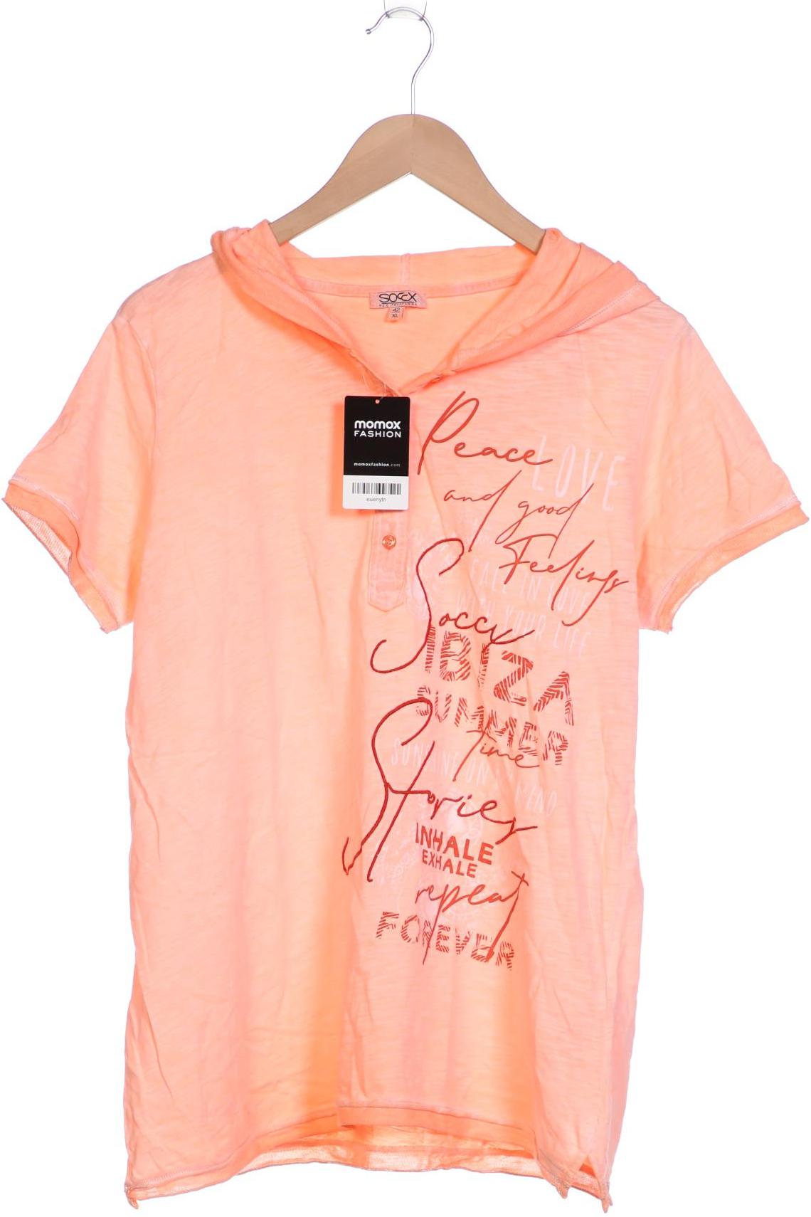 

SOCCX Damen T-Shirt, orange