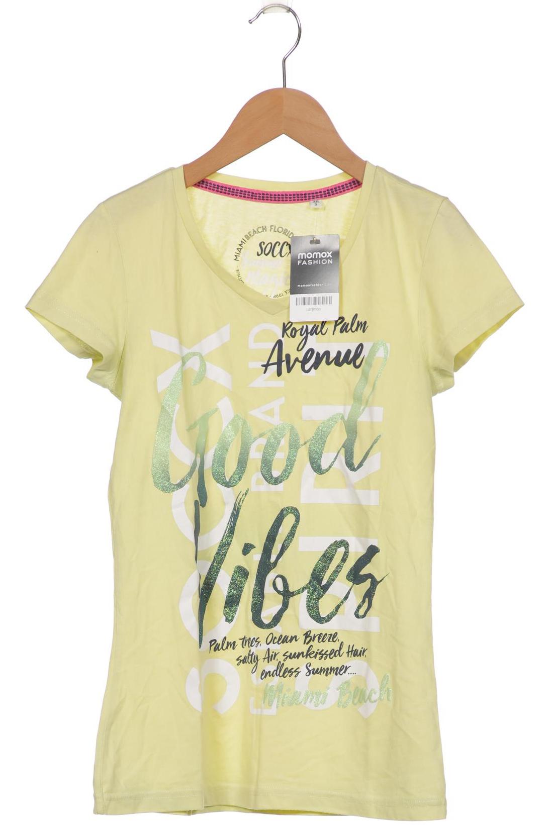 

SOCCX Damen T-Shirt, grün