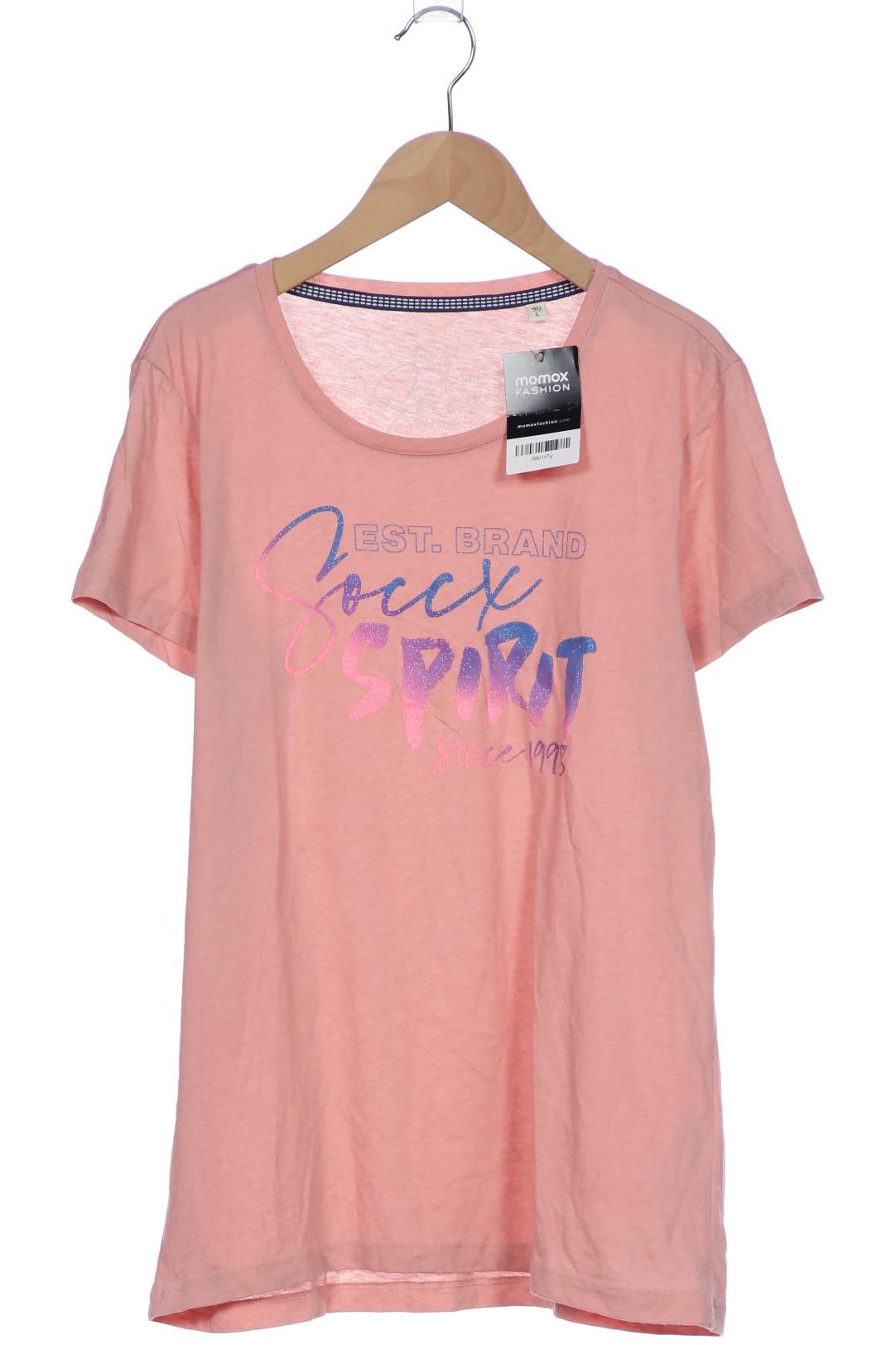 

Soccx Damen T-Shirt, pink, Gr. 40