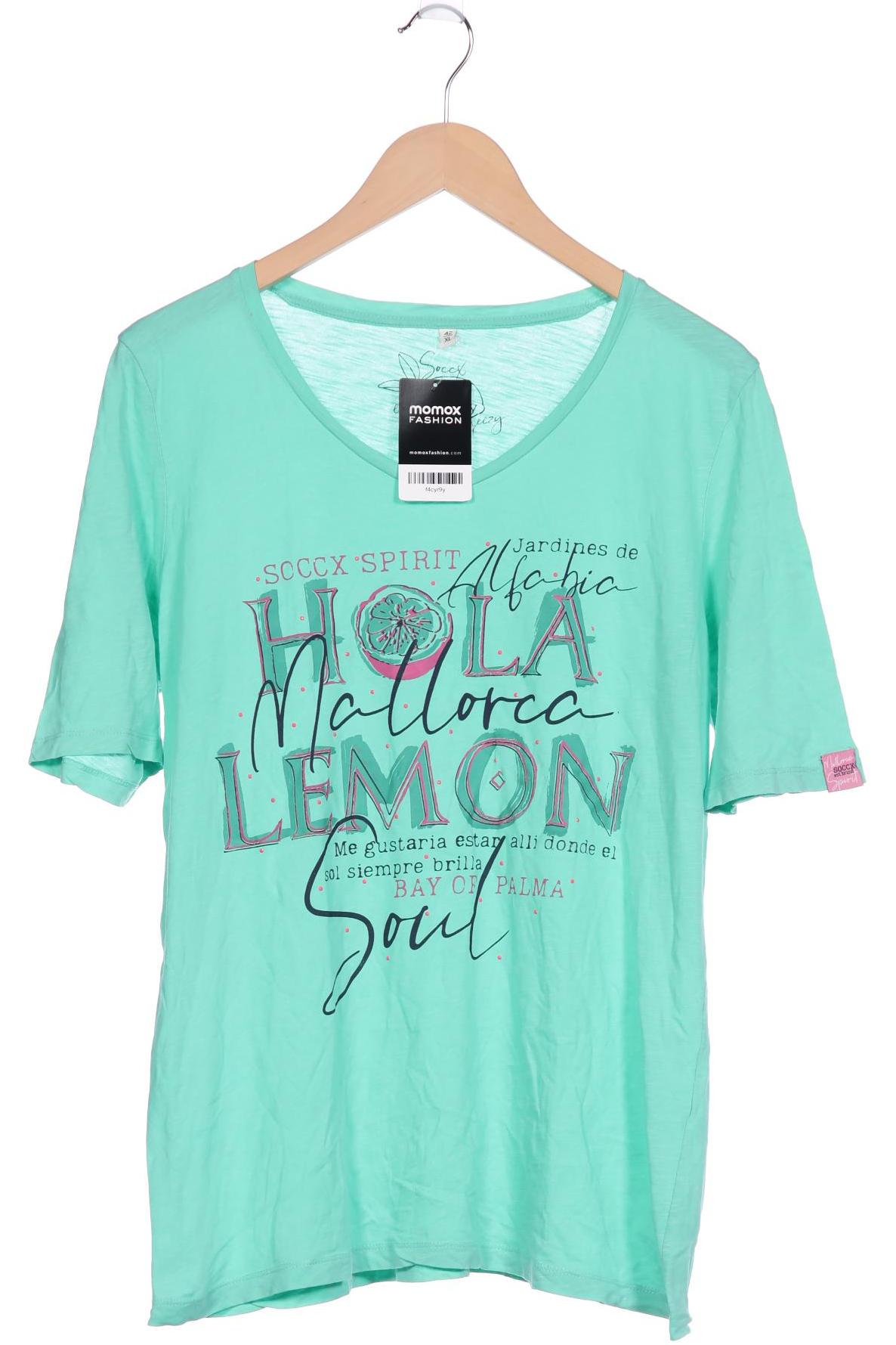

SOCCX Damen T-Shirt, grün