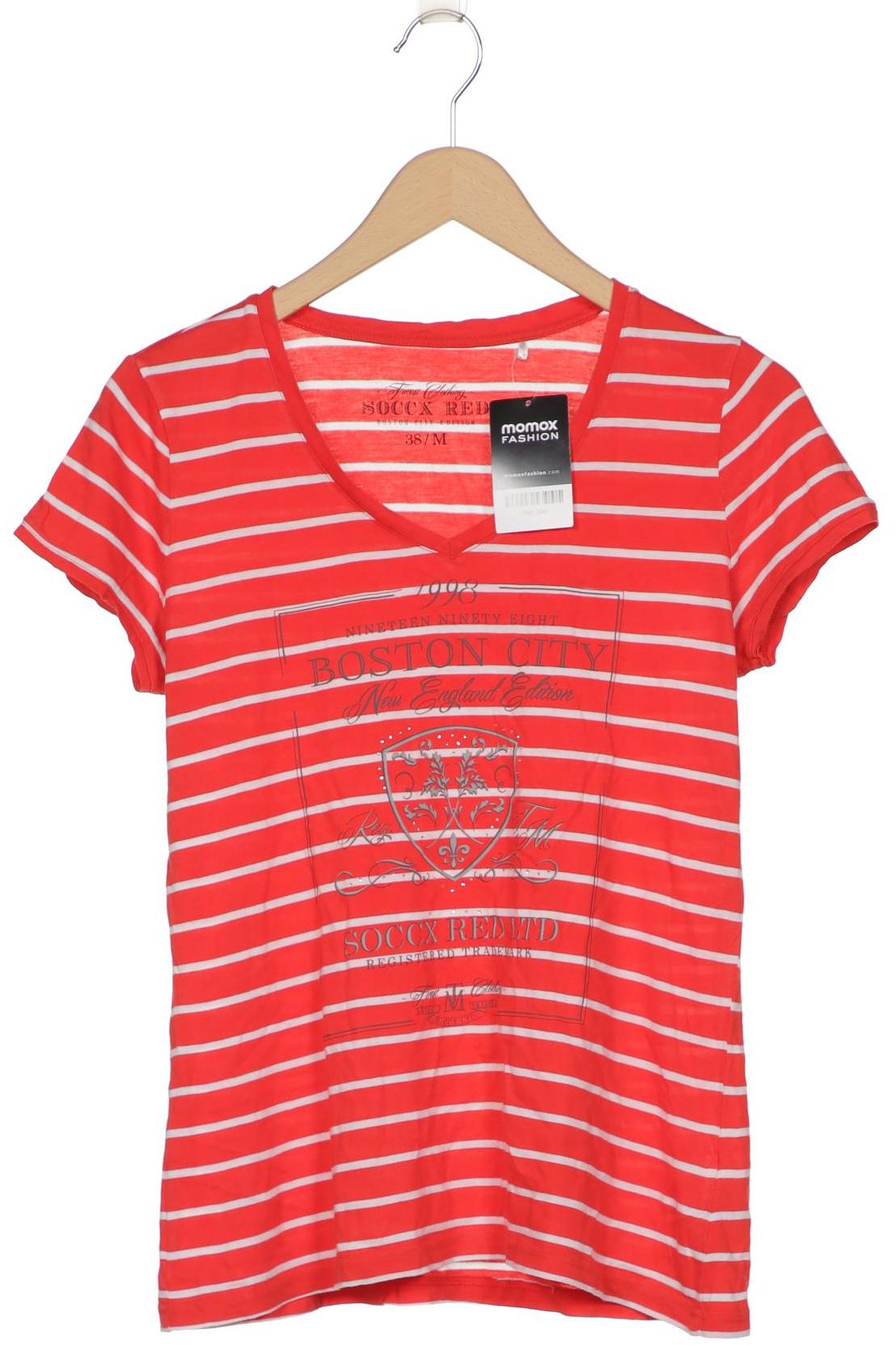 

SOCCX Damen T-Shirt, rot