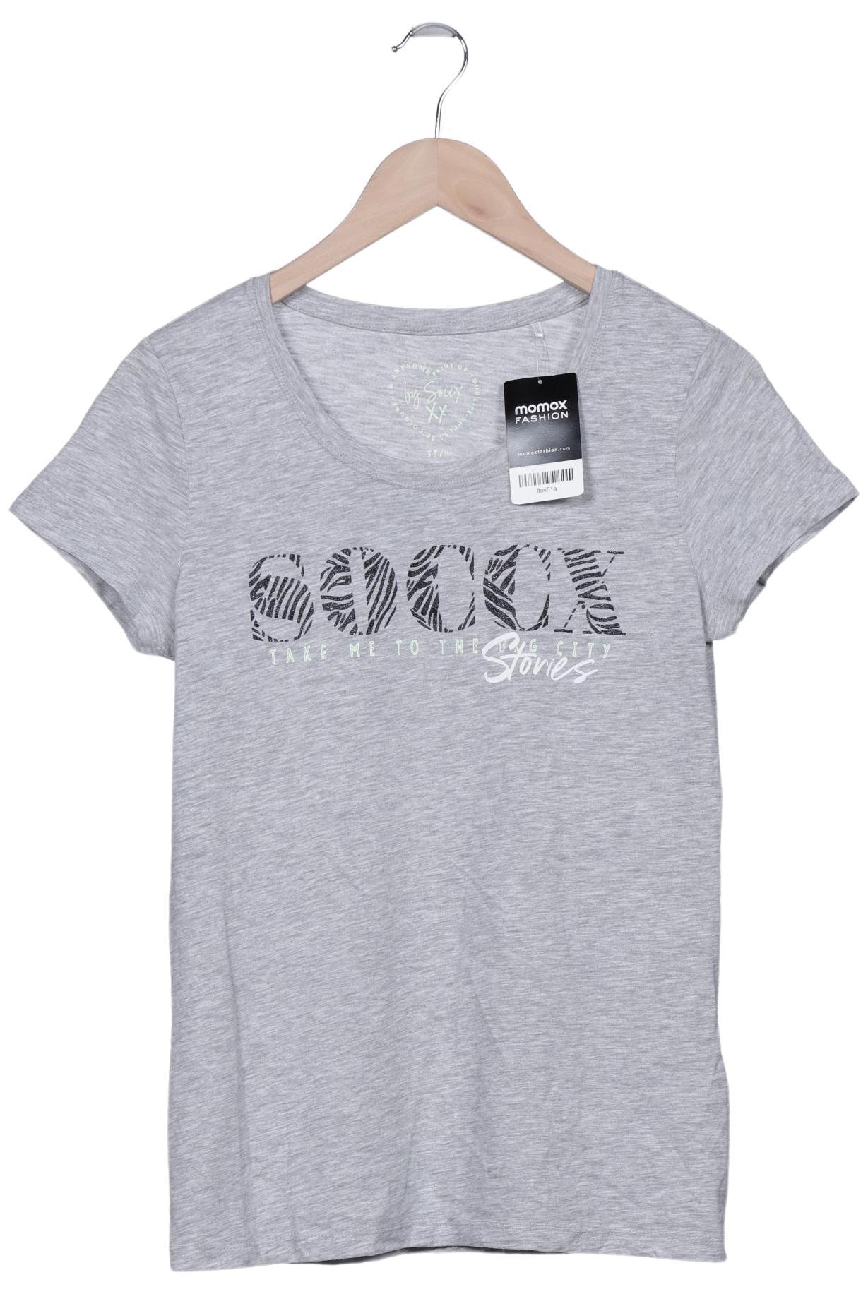 

Soccx Damen T-Shirt, grau, Gr. 38