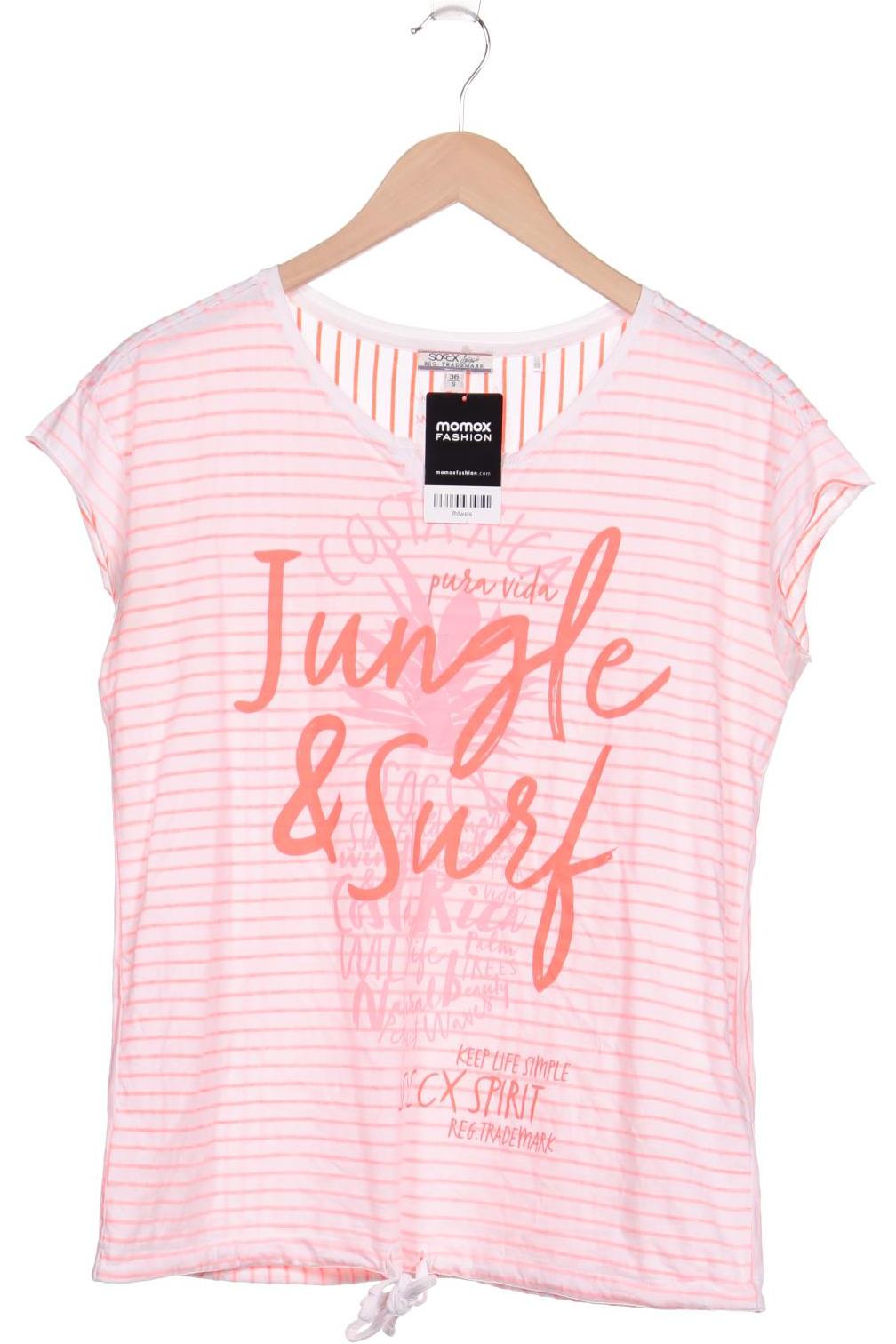 

SOCCX Damen T-Shirt, orange