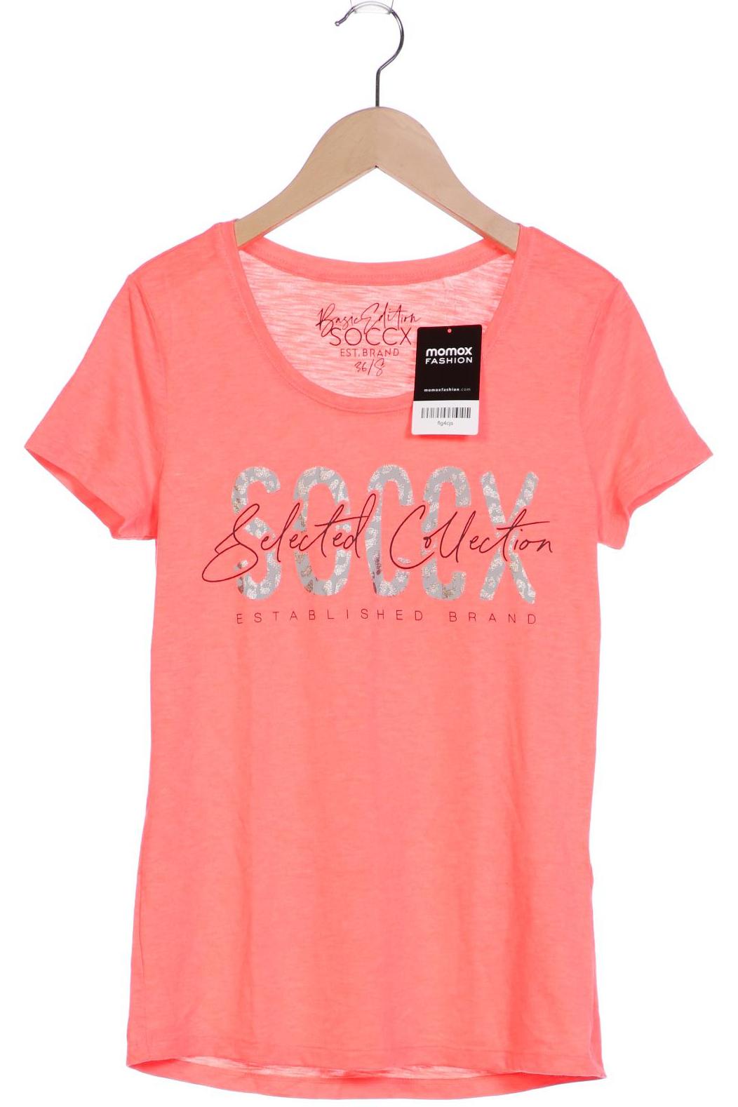 

SOCCX Damen T-Shirt, neon