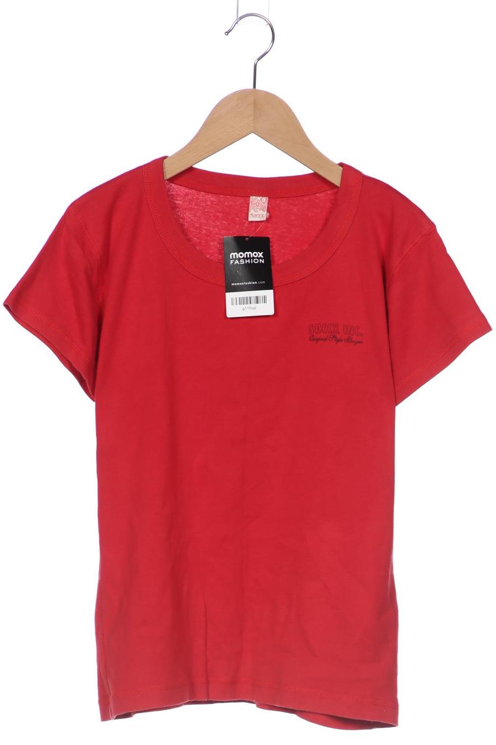 

Soccx Damen T-Shirt, rot, Gr. 42