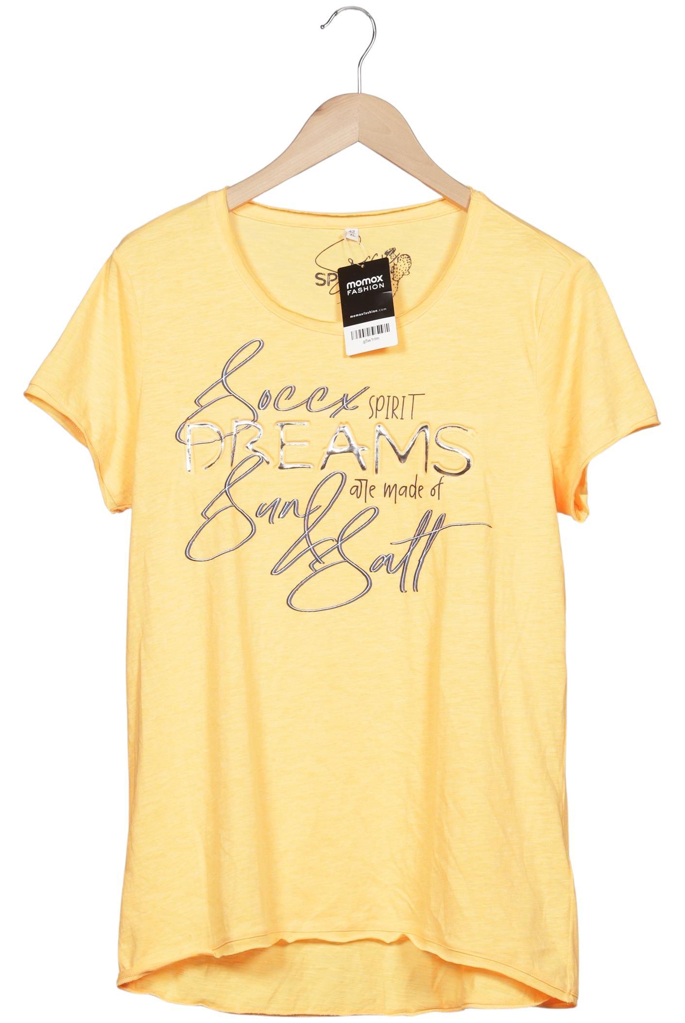 

Soccx Damen T-Shirt, orange, Gr. 42