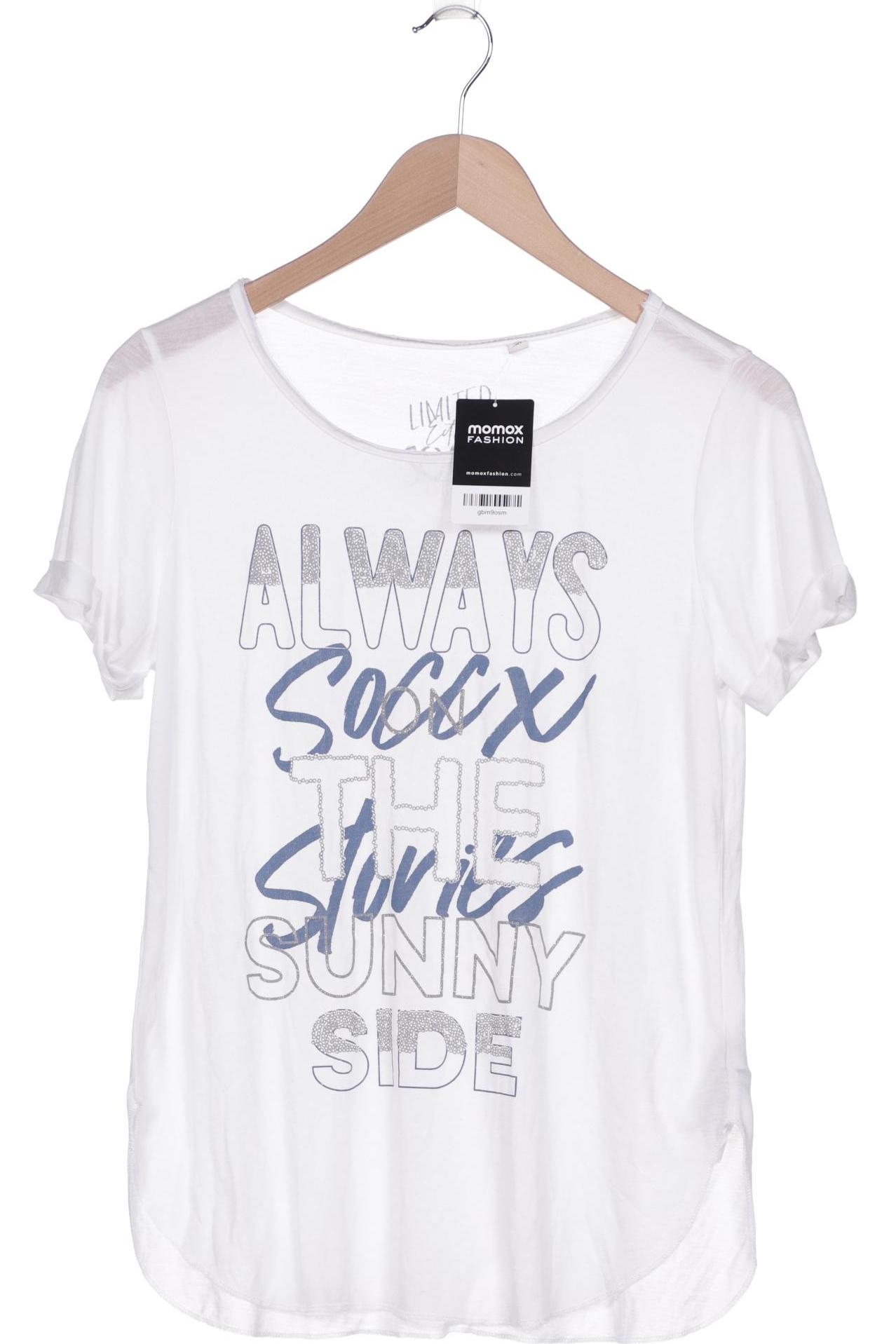 

SOCCX Damen T-Shirt, weiß