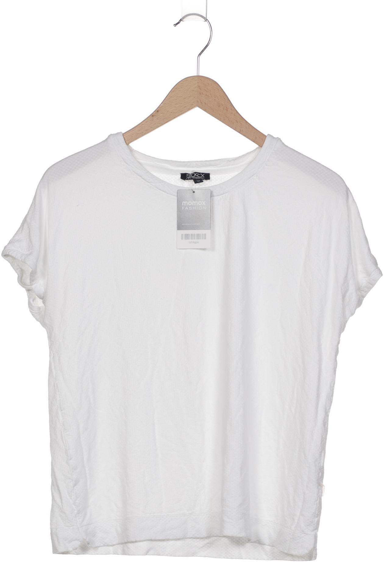 

Soccx Damen T-Shirt, weiß, Gr. 38