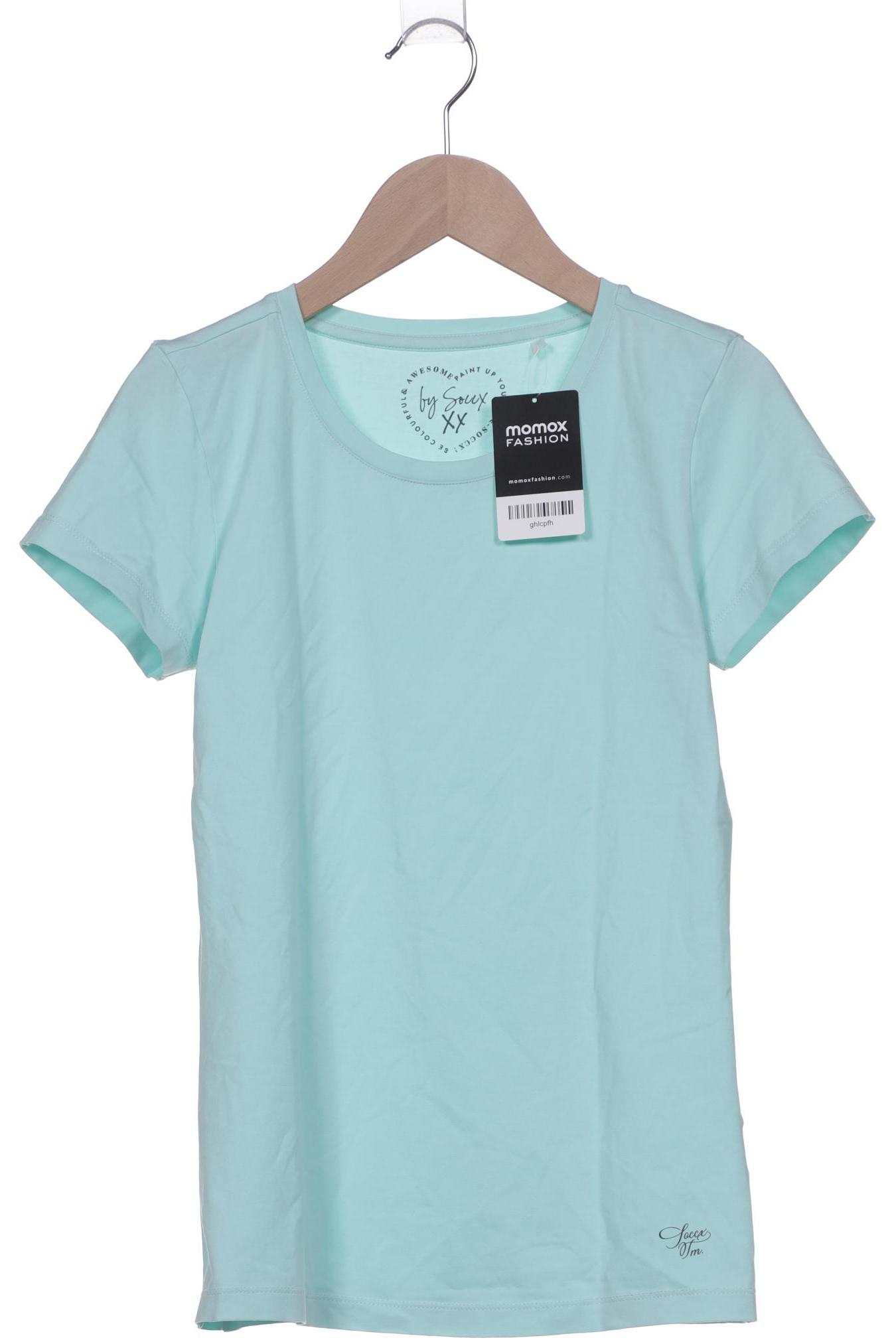 

Soccx Damen T-Shirt, türkis, Gr. 36