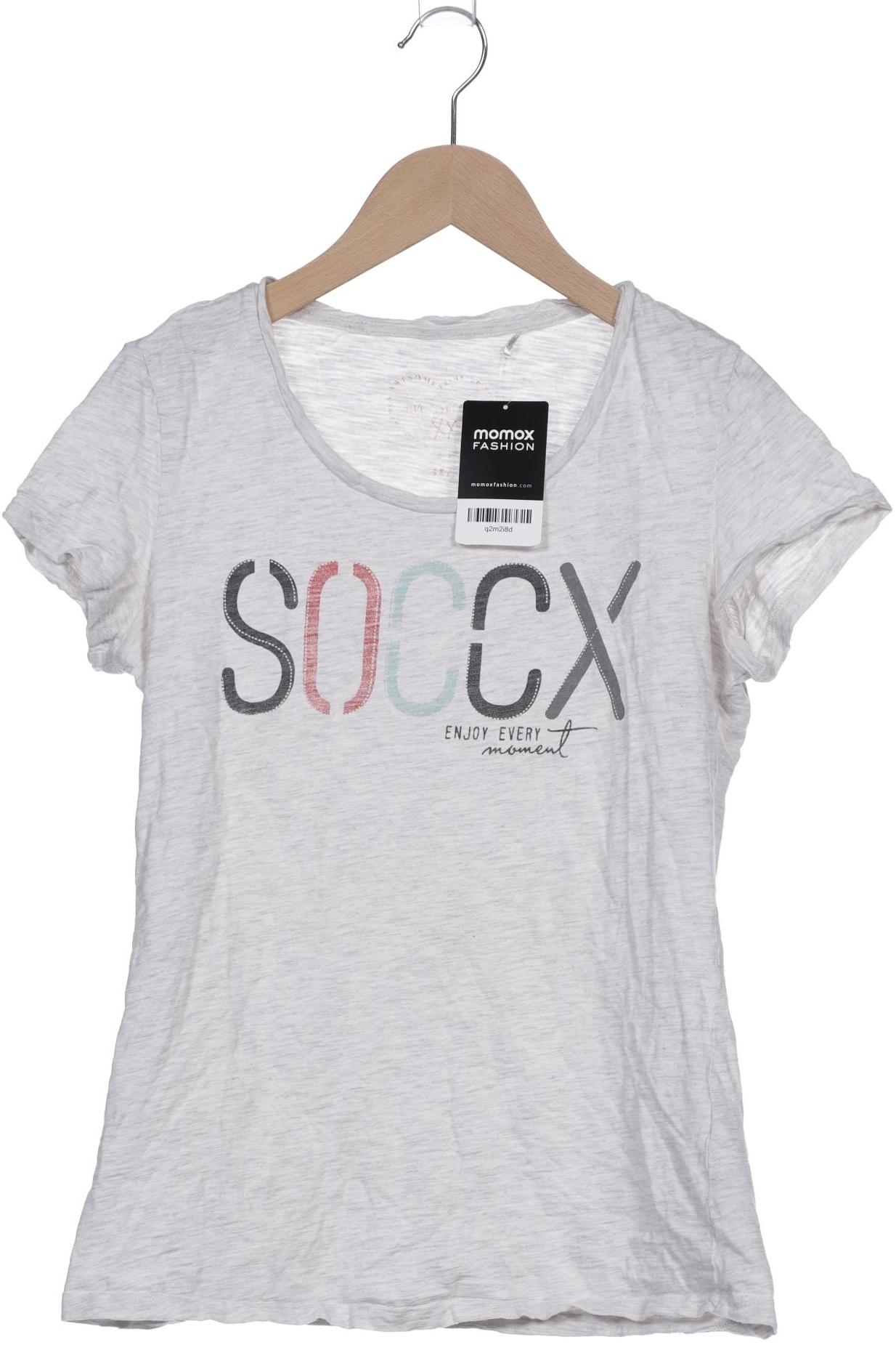 

Soccx Damen T-Shirt, gelb, Gr. 38