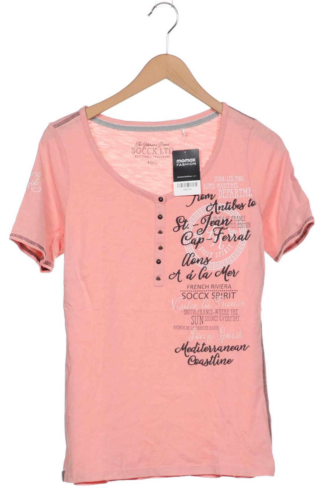 

SOCCX Damen T-Shirt, pink