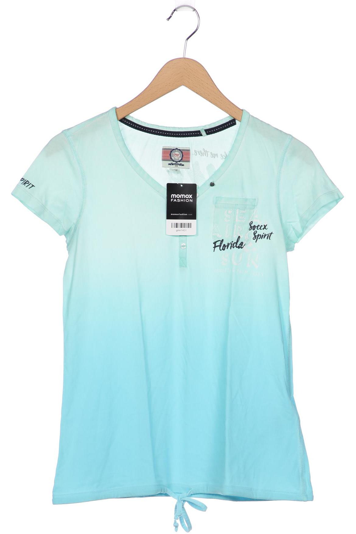 

SOCCX Damen T-Shirt, hellblau