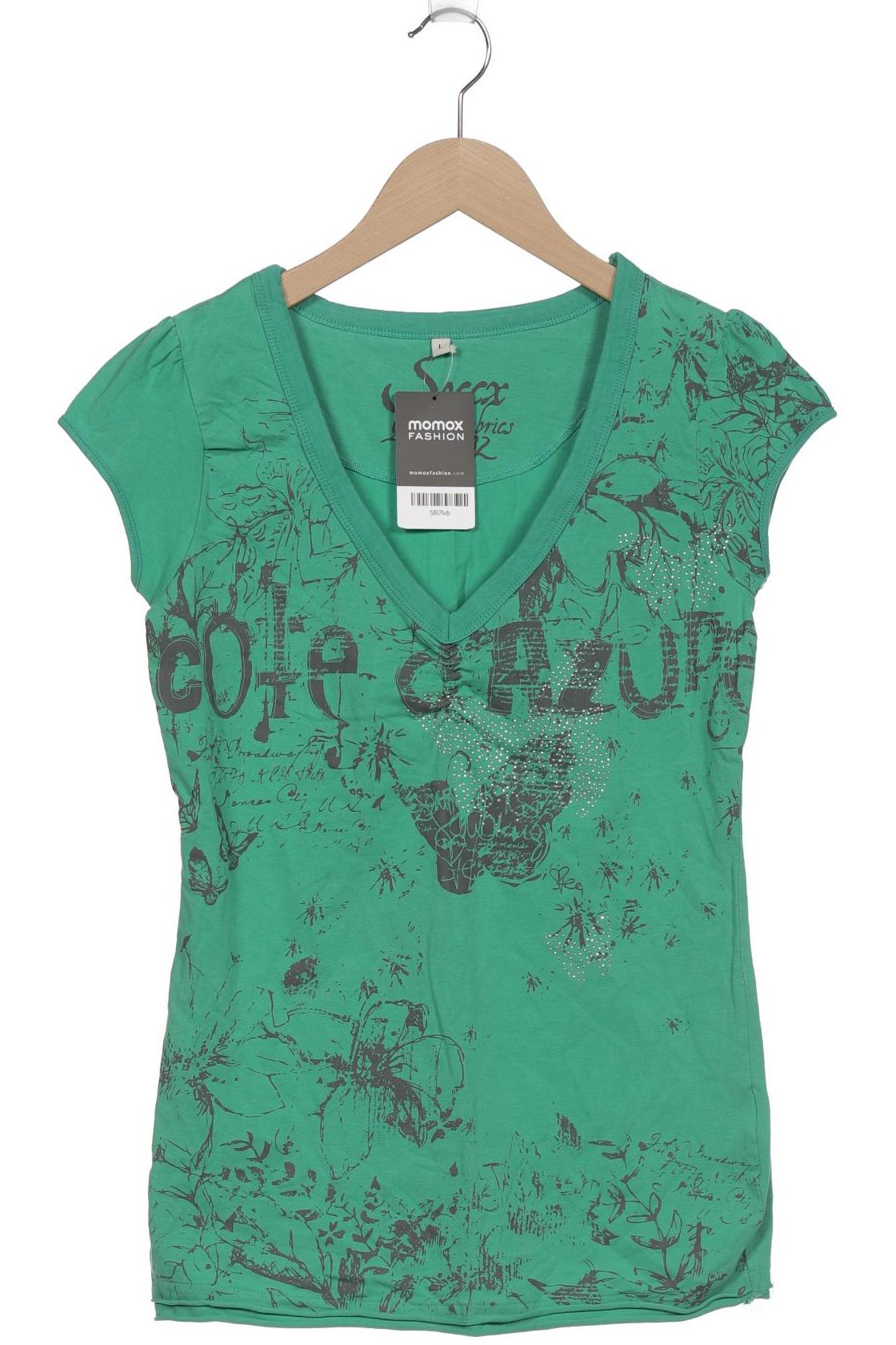 

SOCCX Damen T-Shirt, grün