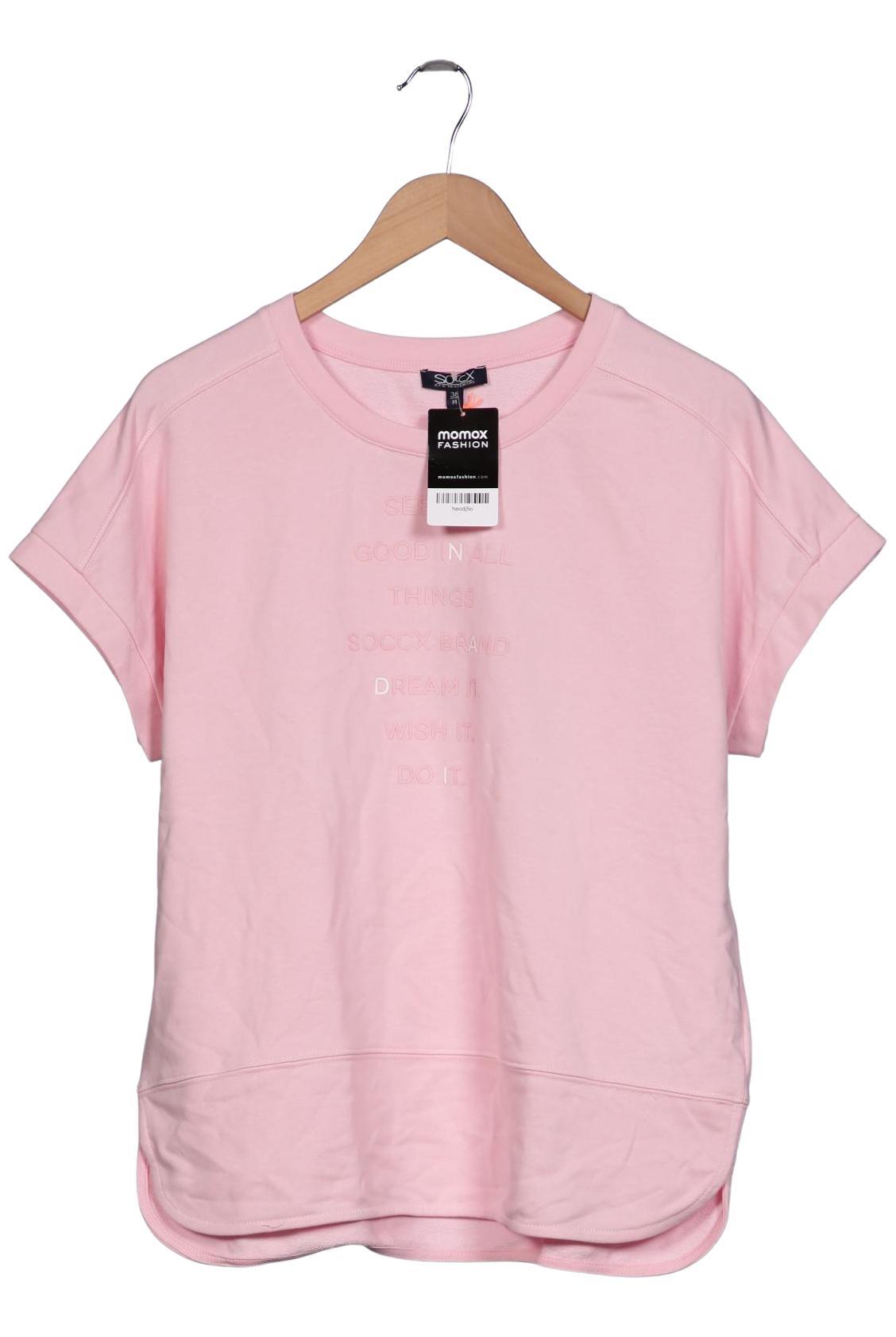 

Soccx Damen T-Shirt, pink, Gr. 38