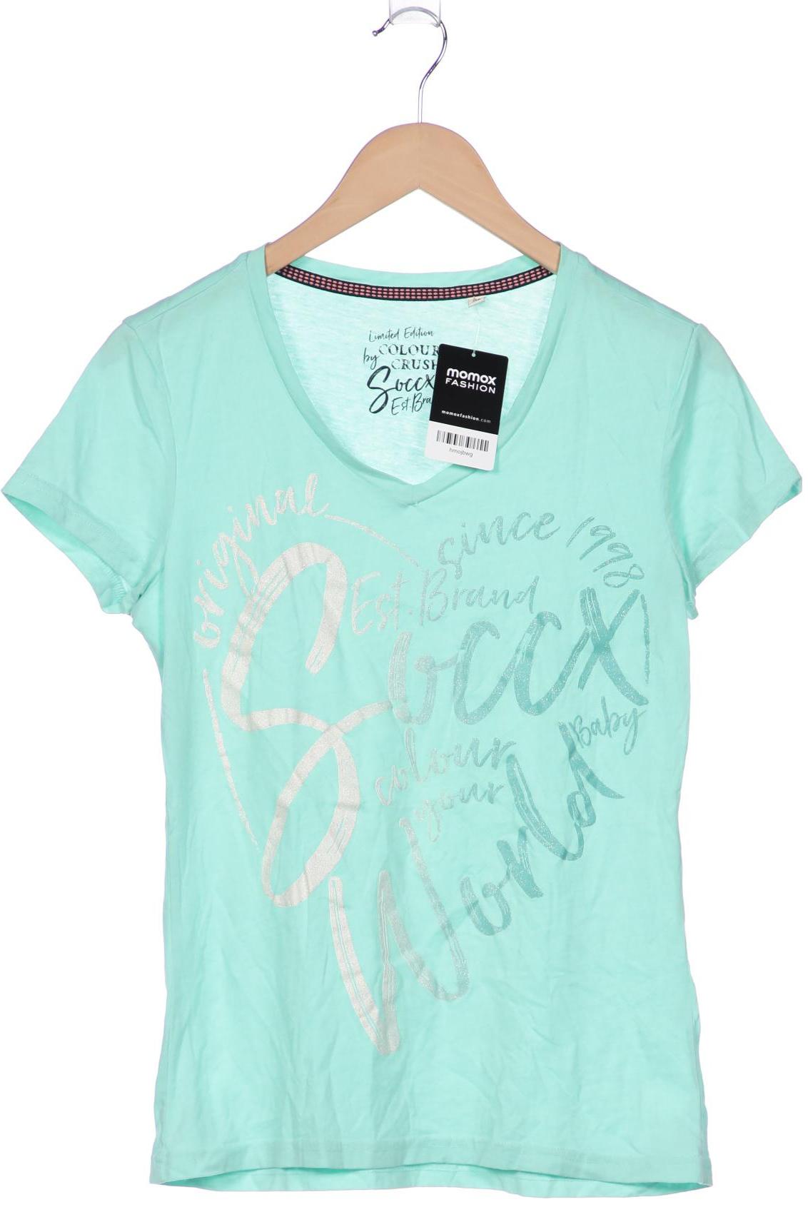

SOCCX Damen T-Shirt, hellgrün