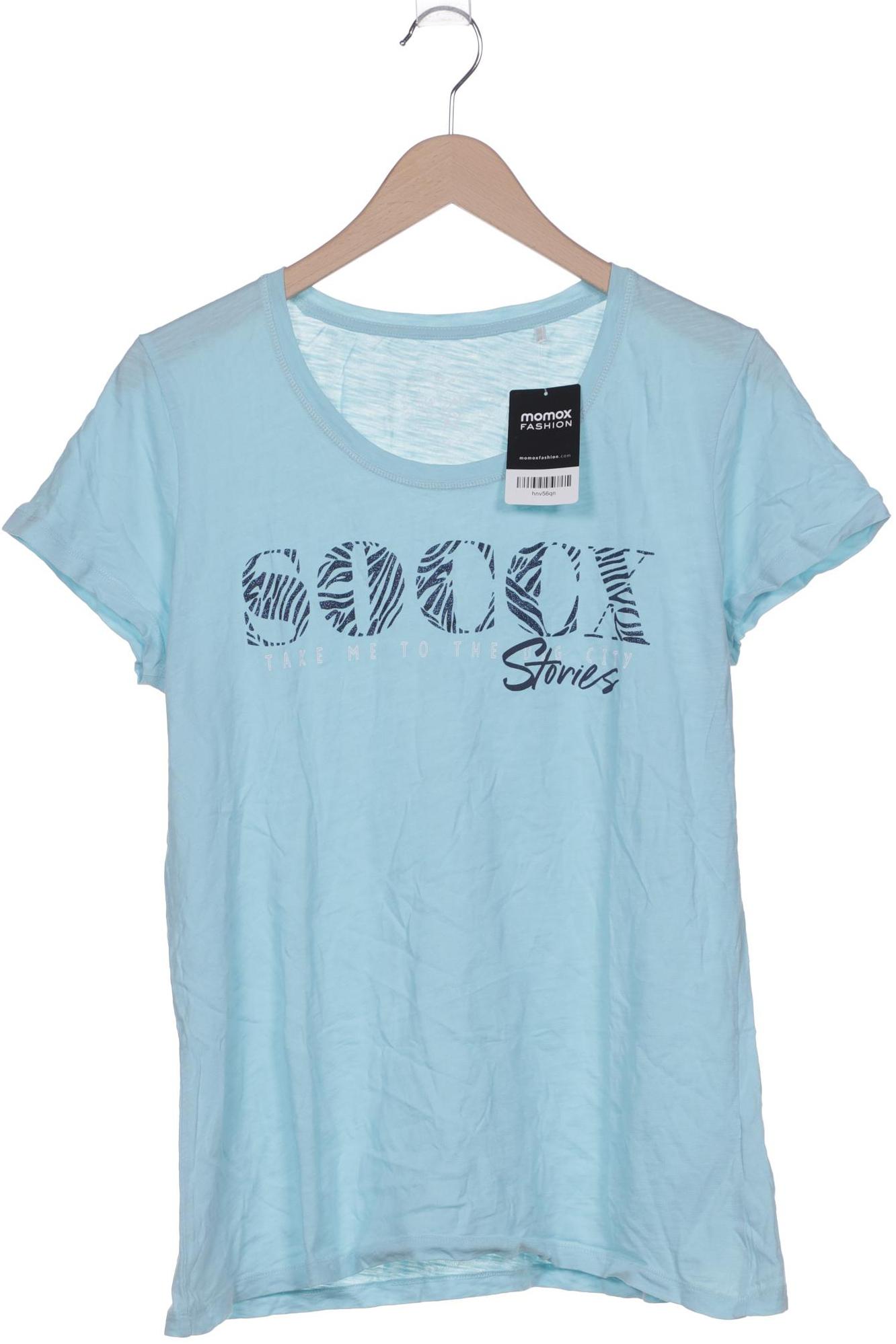 

Soccx Damen T-Shirt, hellblau, Gr. 42