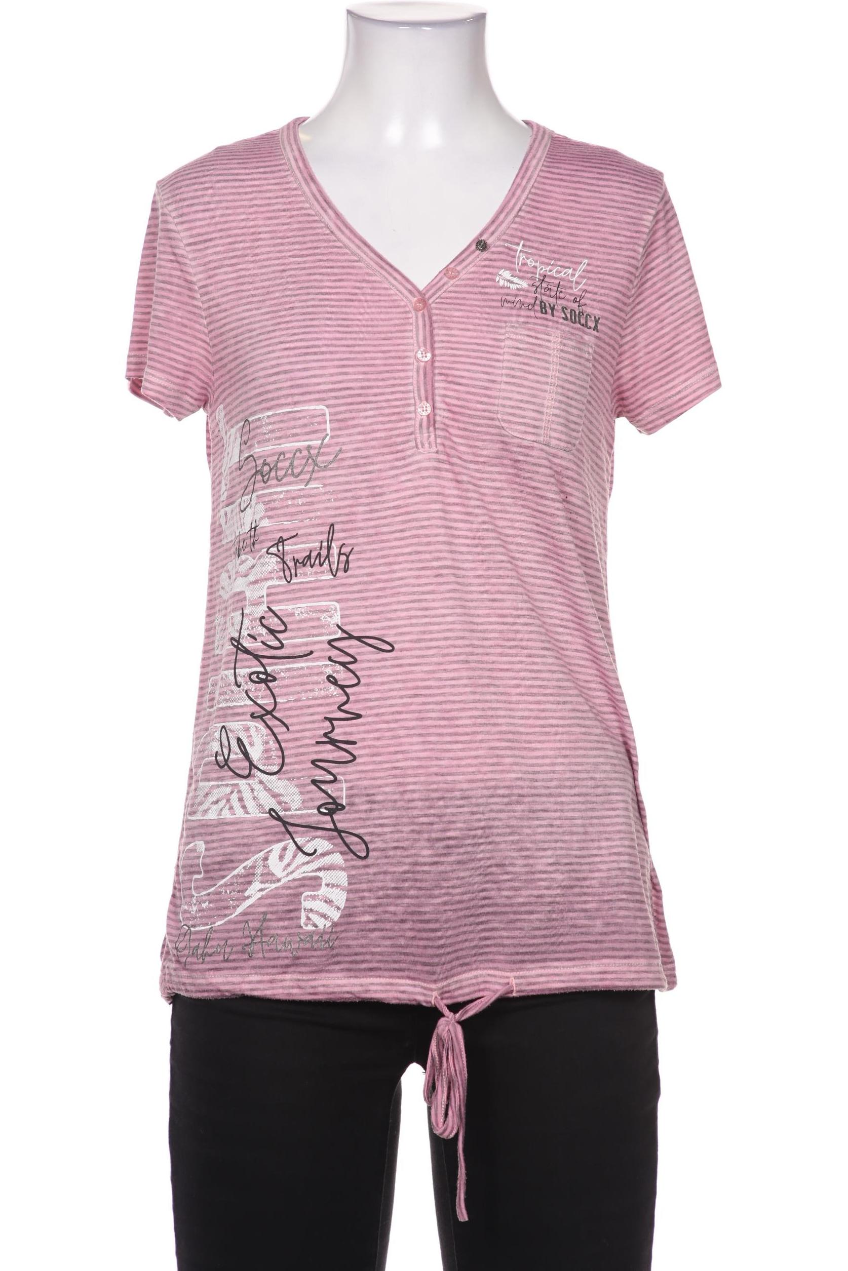 

Soccx Damen T-Shirt, pink, Gr. 36