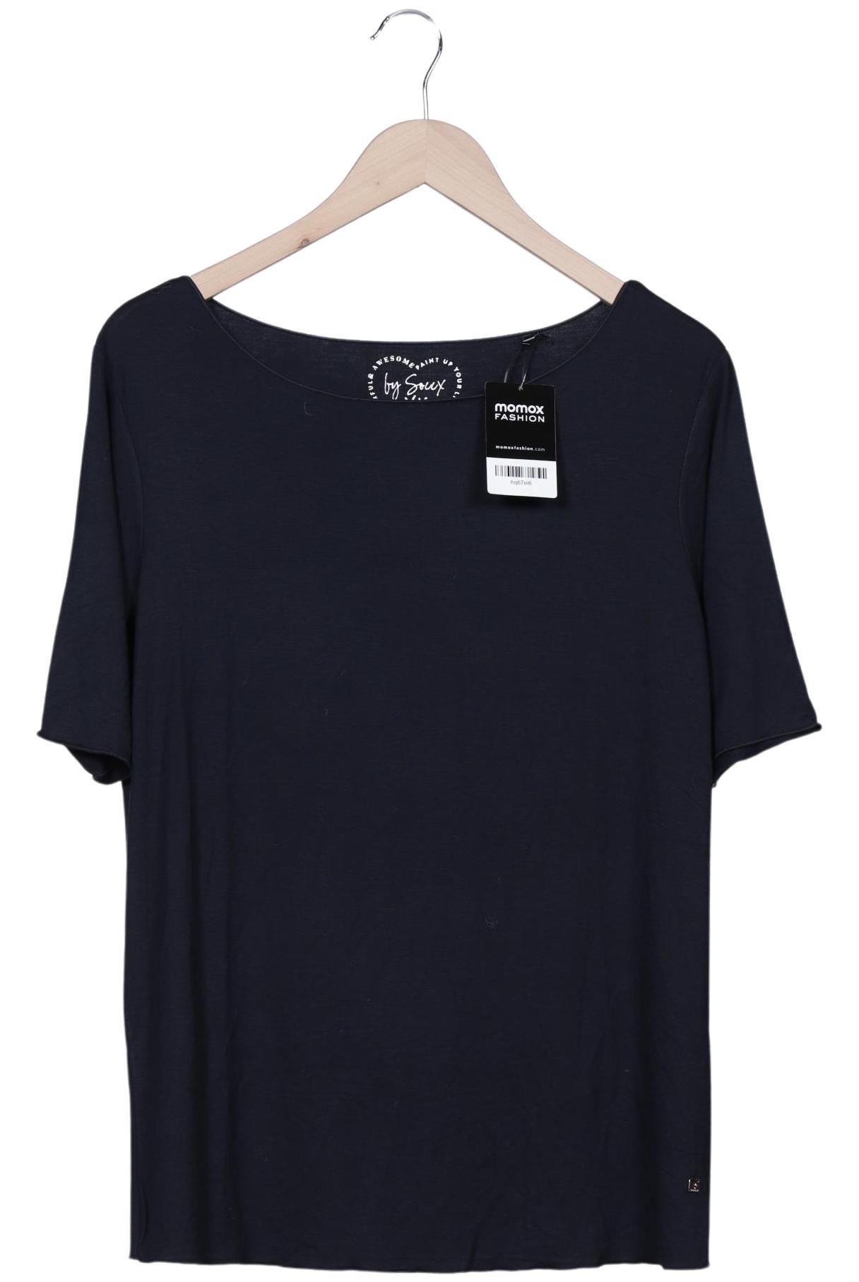 

Soccx Damen T-Shirt, marineblau, Gr. 44