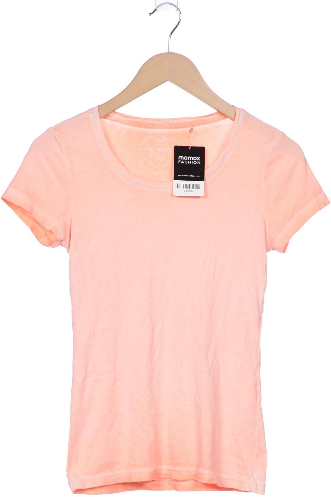 

Soccx Damen T-Shirt, orange, Gr. 34