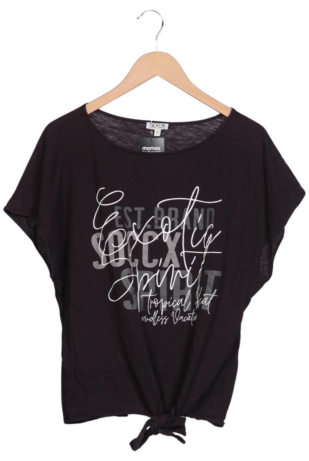 

Soccx Damen T-Shirt, flieder, Gr. 40