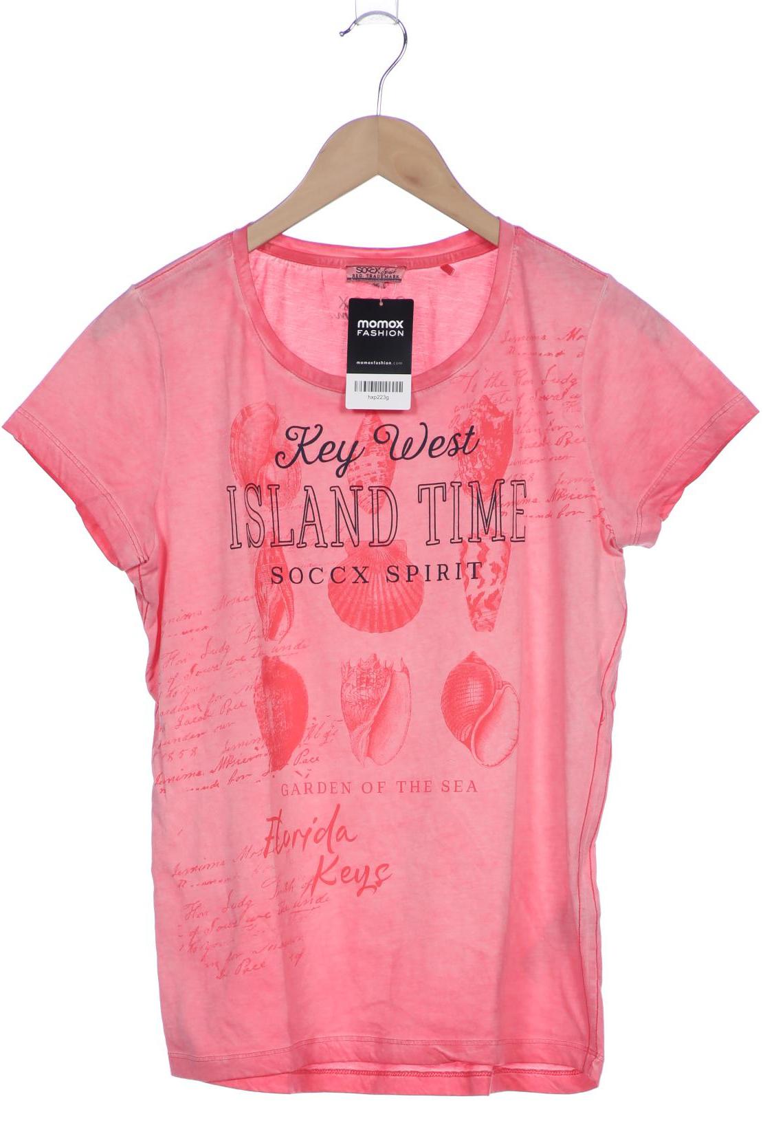 

Soccx Damen T-Shirt, pink, Gr. 36