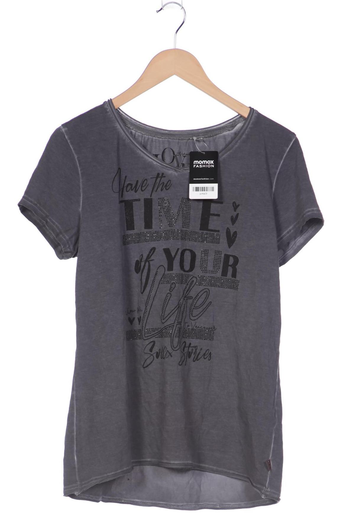 

Soccx Damen T-Shirt, grau, Gr. 42