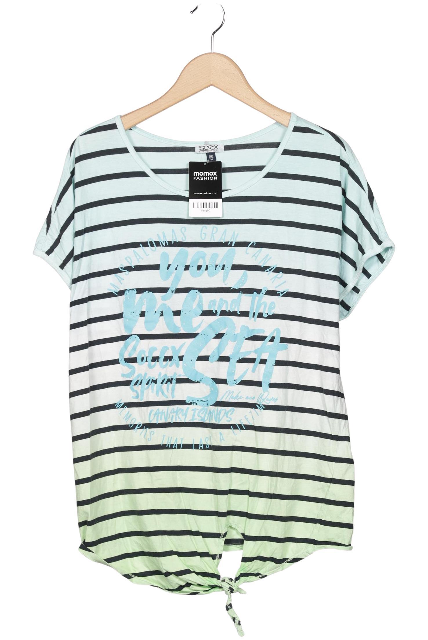 

Soccx Damen T-Shirt, mehrfarbig, Gr. 38