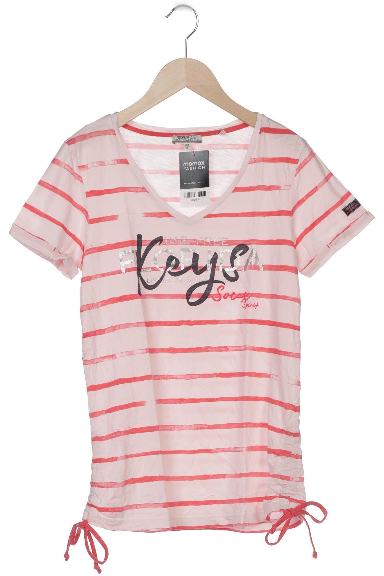 

Soccx Damen T-Shirt, pink, Gr. 36